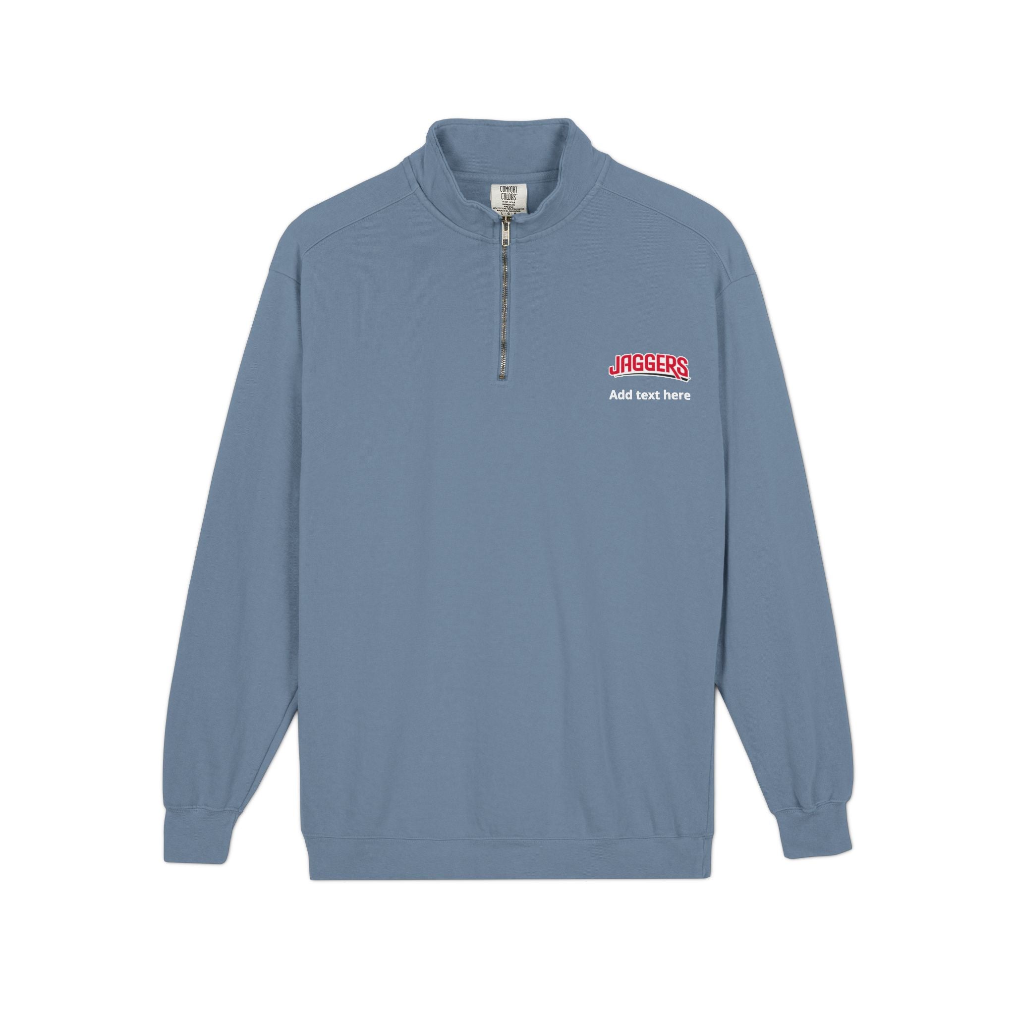 Jaggers Comfort Colors Ring Spun 1/4-Zip Sweatshirt