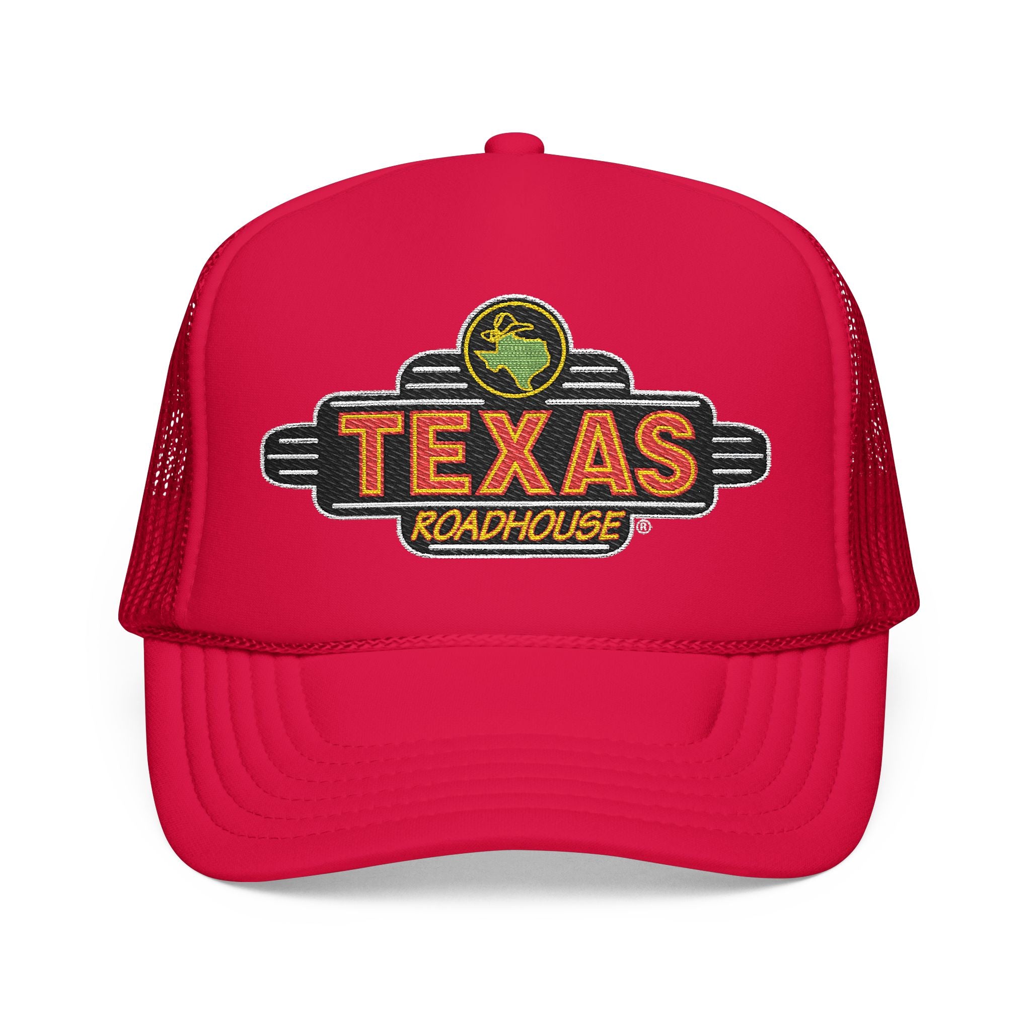 Texas Roadhouse OTTO 5 Panel High Crown Mesh Back Trucker Hat