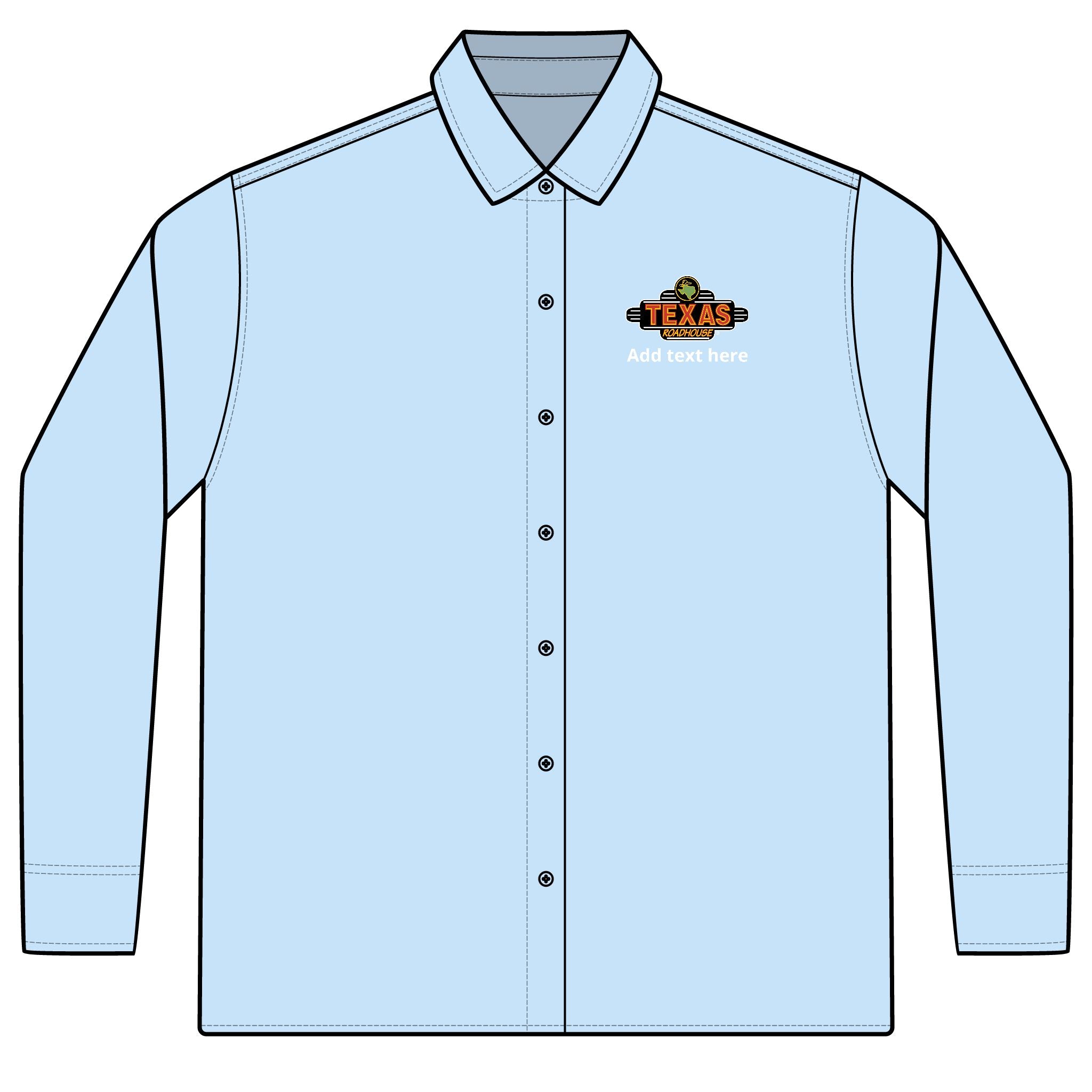 Texas Roadhouse Women's Mercer+Mettle Long Sleeve Stretch Woven Shirt