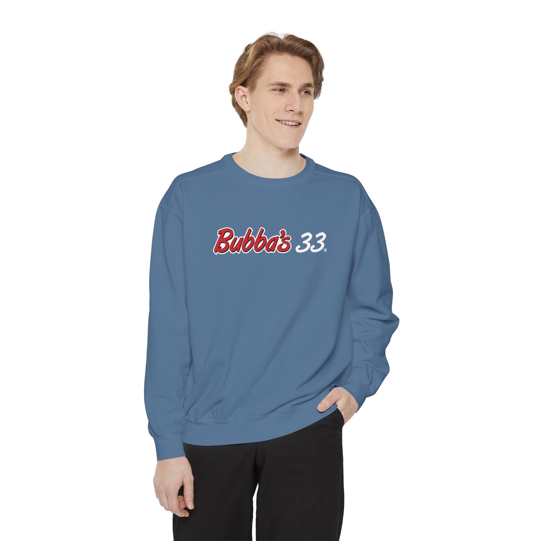 Bubba's 33 Comfort Colors Unisex Garment-Dyed Crewneck Sweatshirt