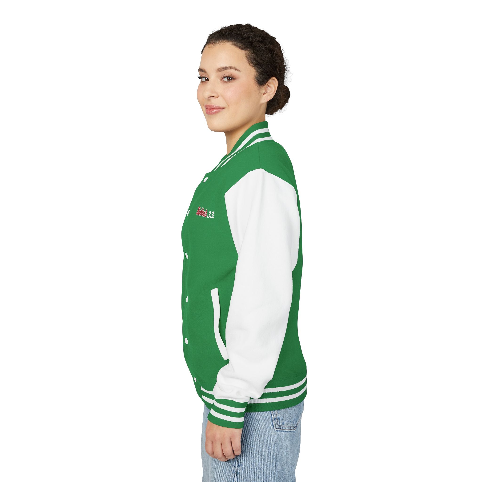 Bubba's 33 Unisex Heavyweight Vintage Letterman Jacket
