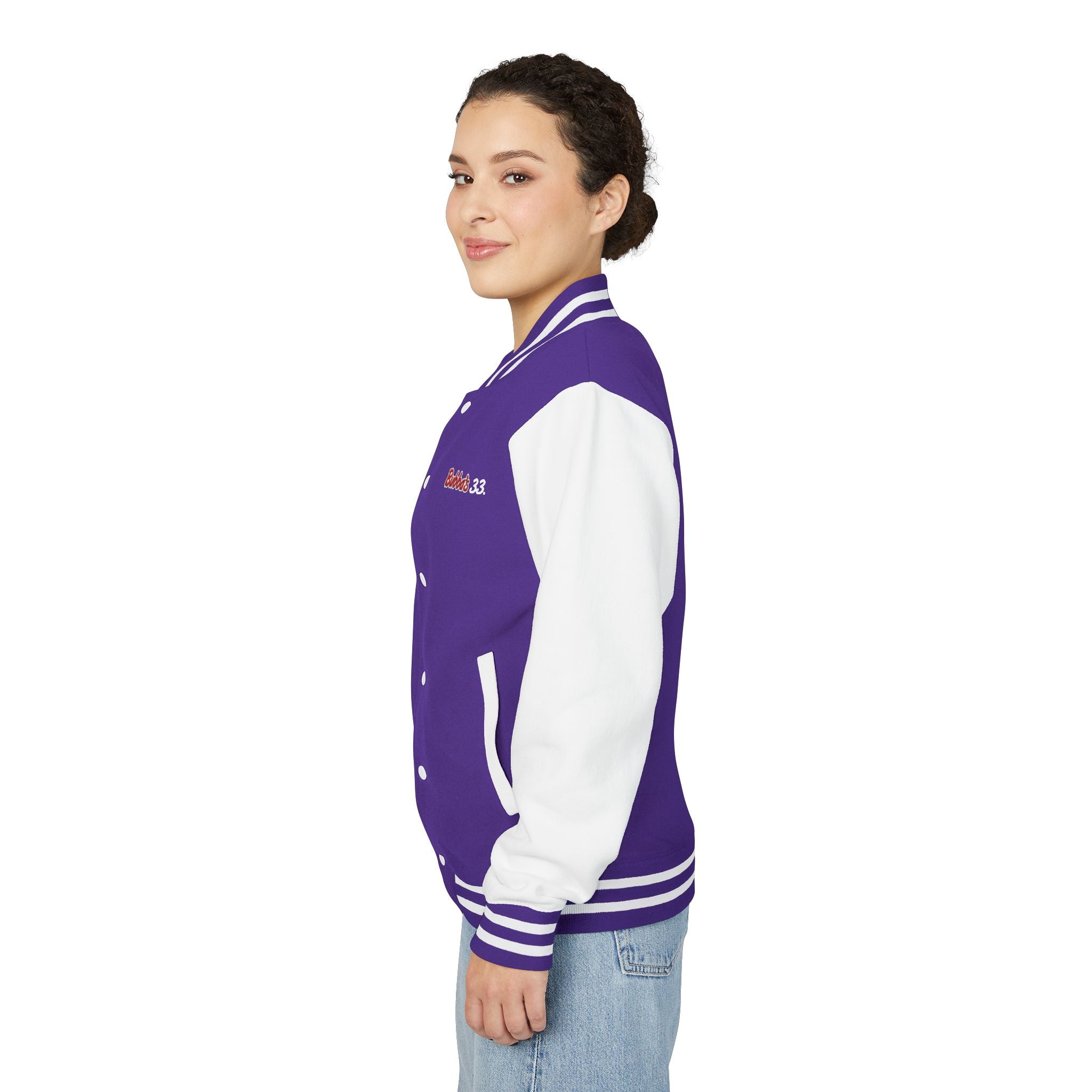 Bubba's 33 Unisex Heavyweight Vintage Letterman Jacket