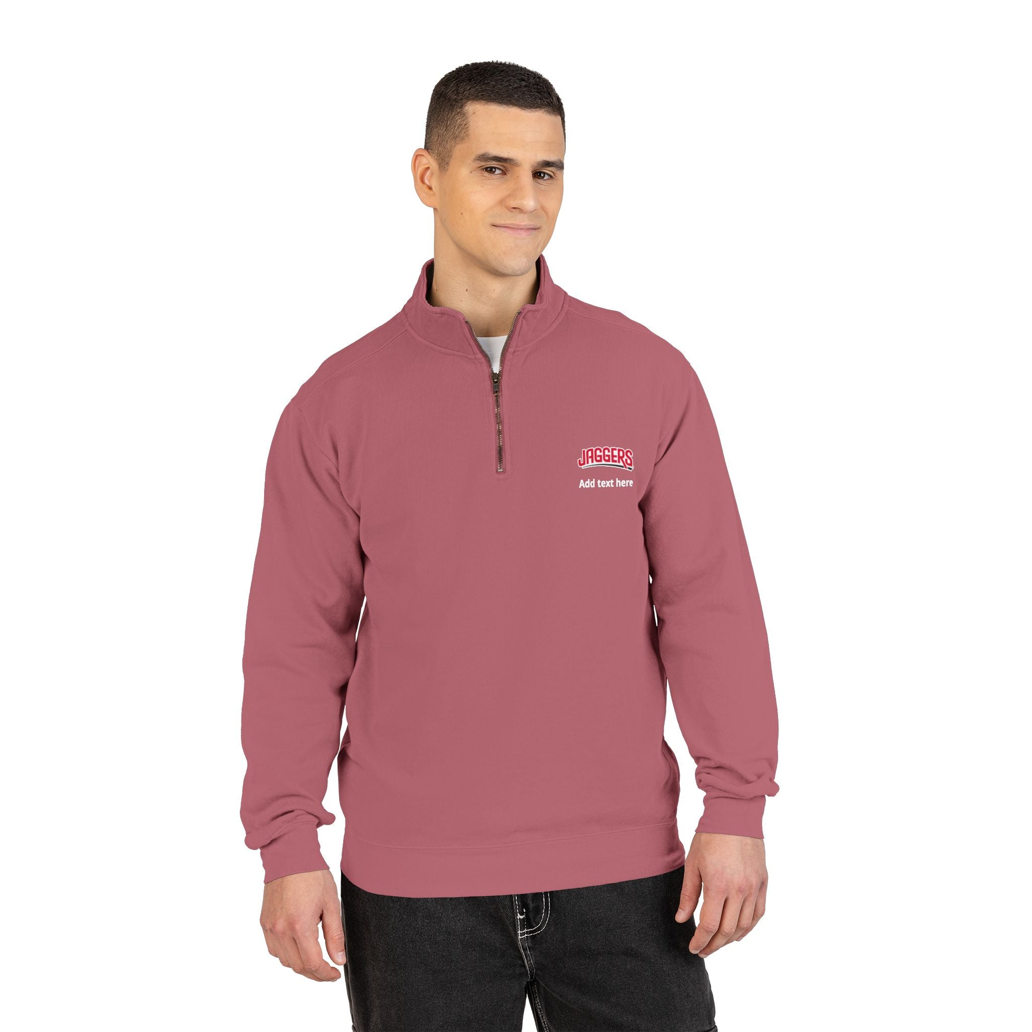 Jaggers Comfort Colors Ring Spun 1/4-Zip Sweatshirt