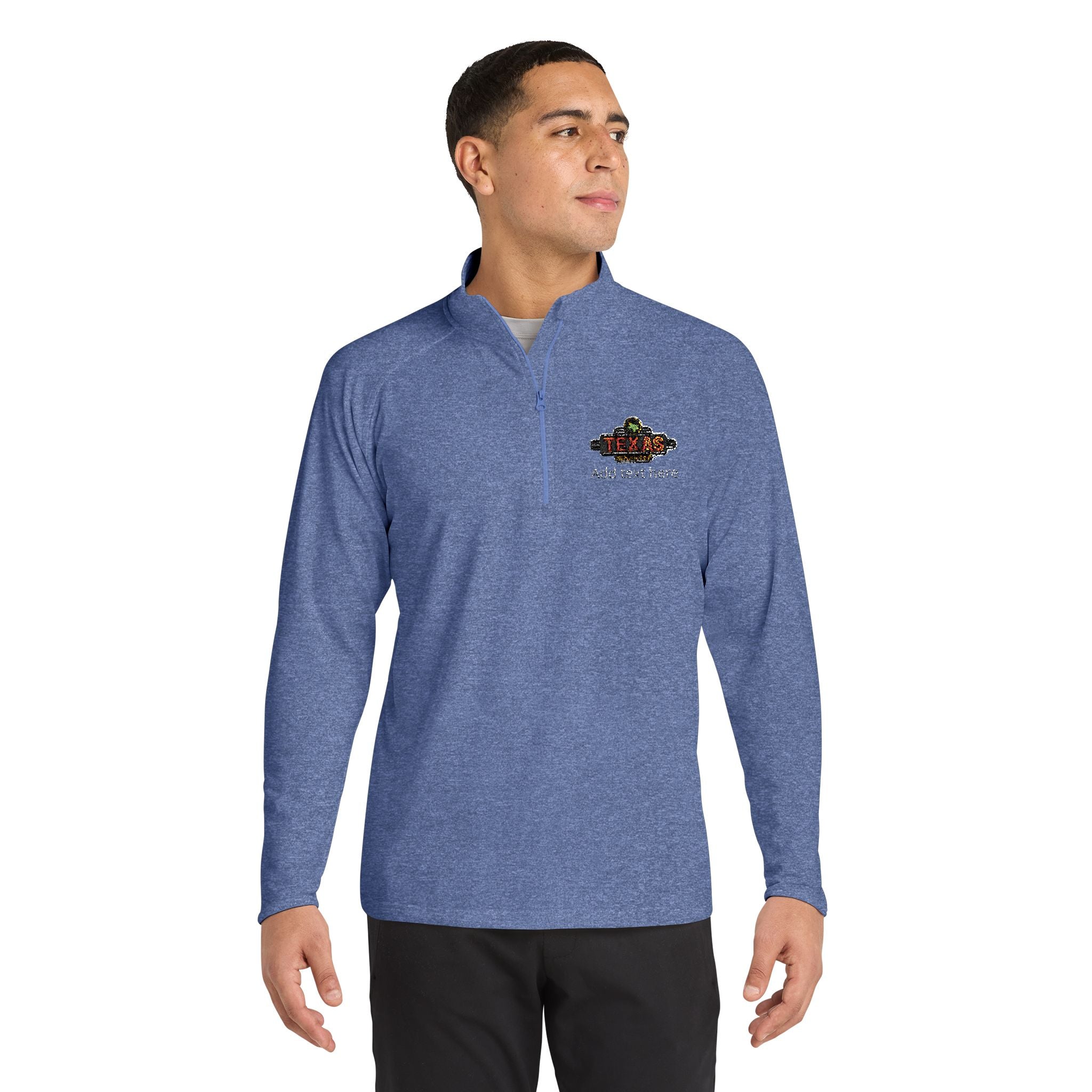 Texas Roadhouse Men's Sport-Tek Sport-Wick Stretch 1/4-Zip Pullover