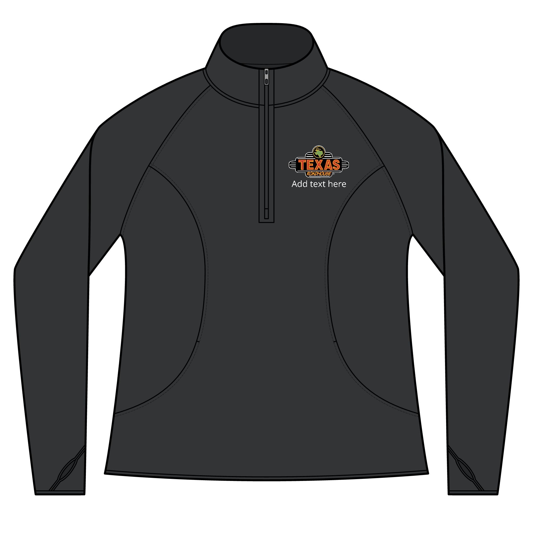 Texas Roadhouse Women's Sport-Tek Sport-Wick Stretch 1/4-Zip Pullover