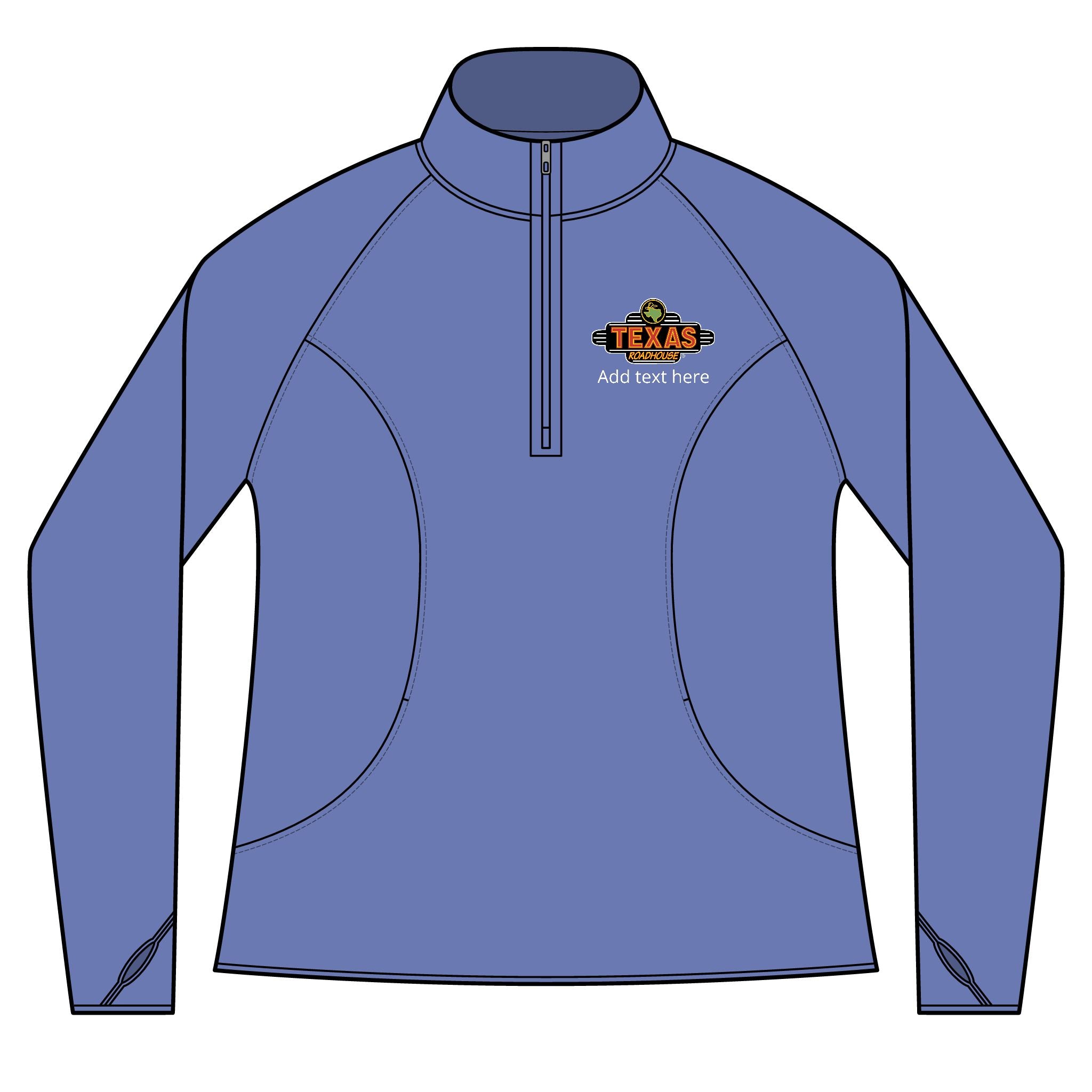 Texas Roadhouse Women's Sport-Tek Sport-Wick Stretch 1/4-Zip Pullover