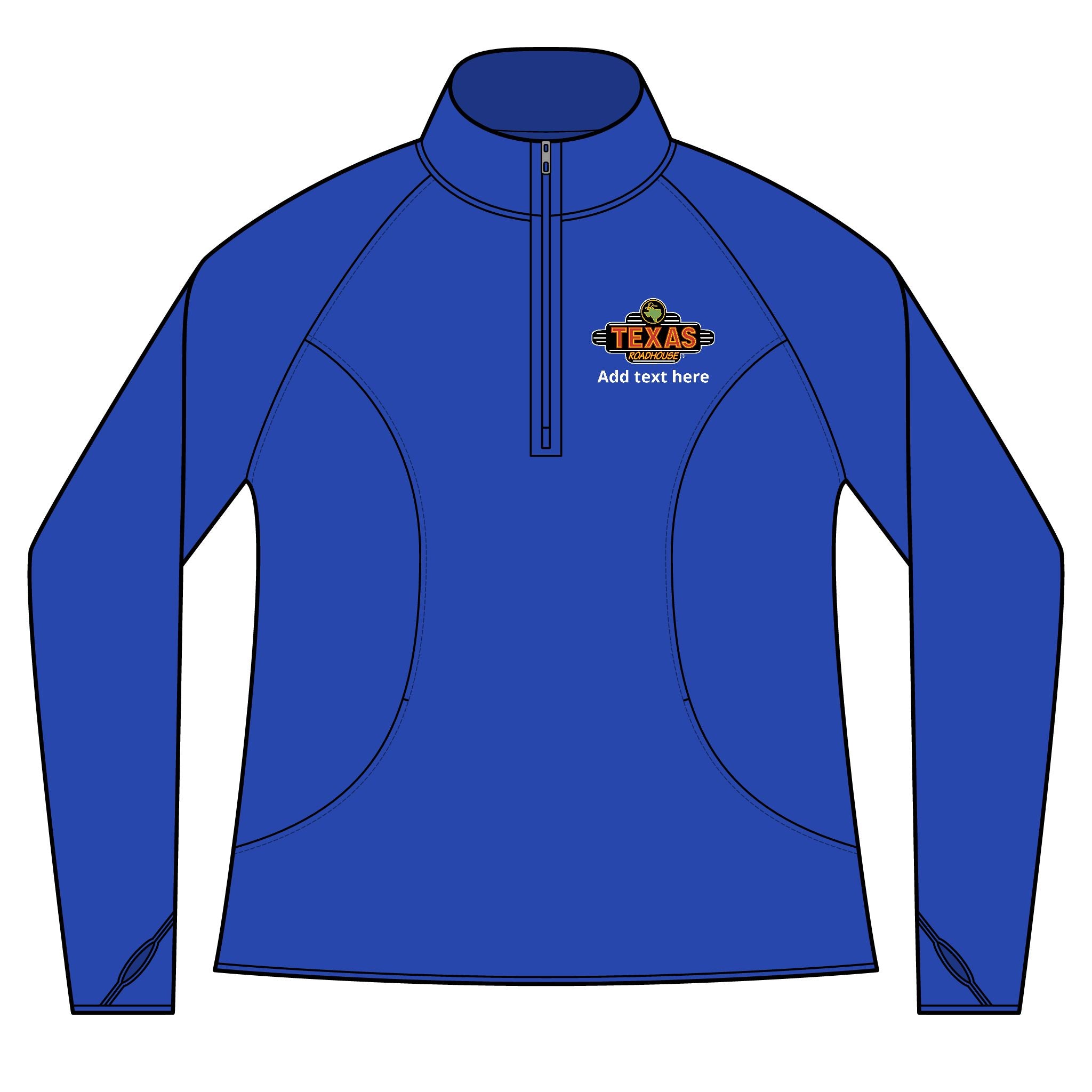 Texas Roadhouse Women's Sport-Tek Sport-Wick Stretch 1/4-Zip Pullover