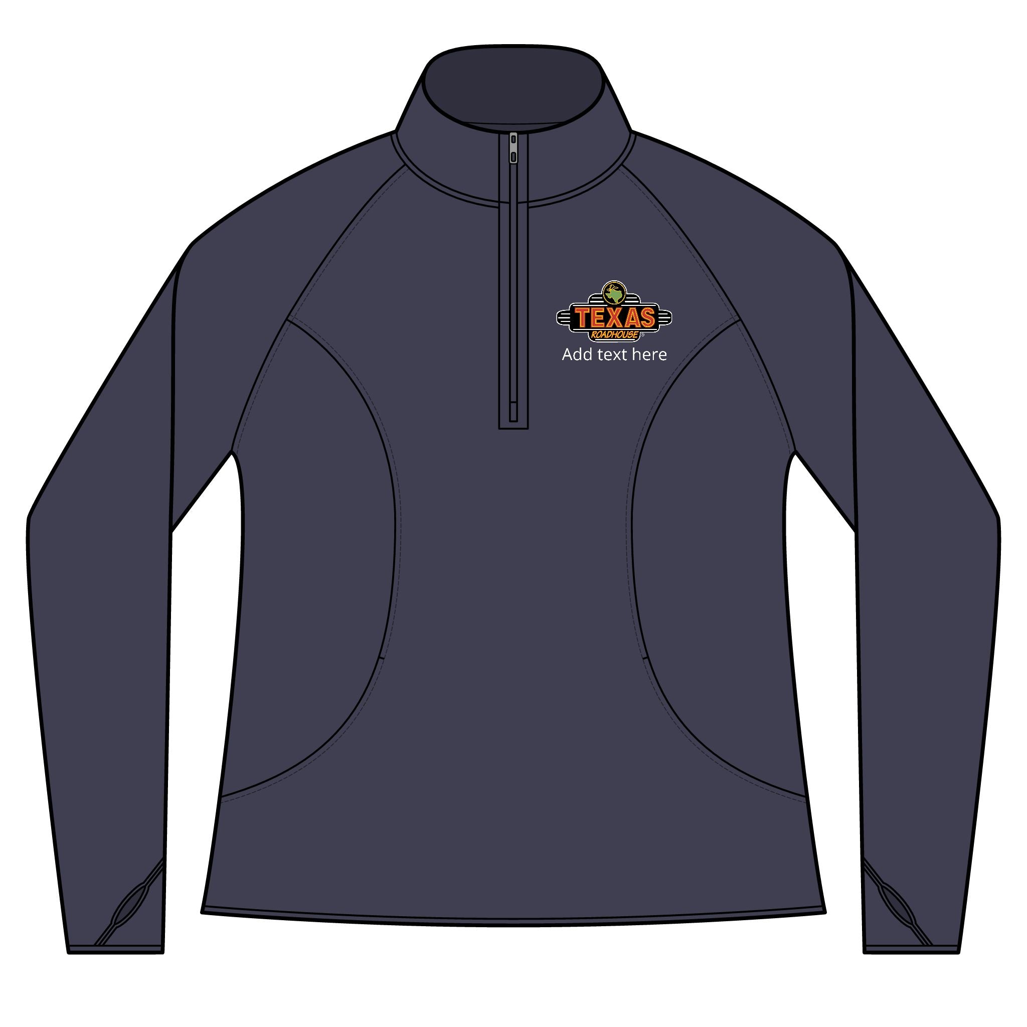 Texas Roadhouse Women's Sport-Tek Sport-Wick Stretch 1/4-Zip Pullover