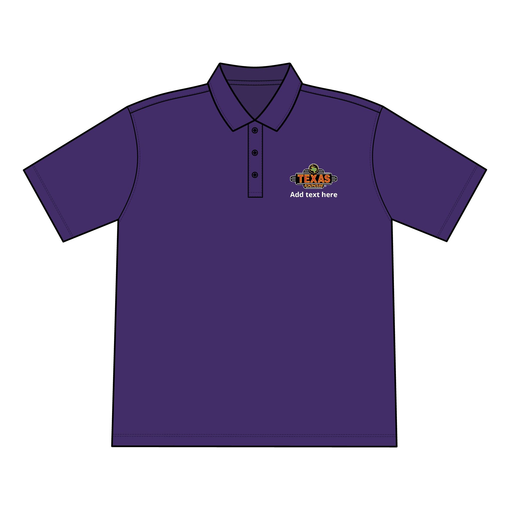 Texas Roadhouse Men's Port Authority Wearever Performance Polo