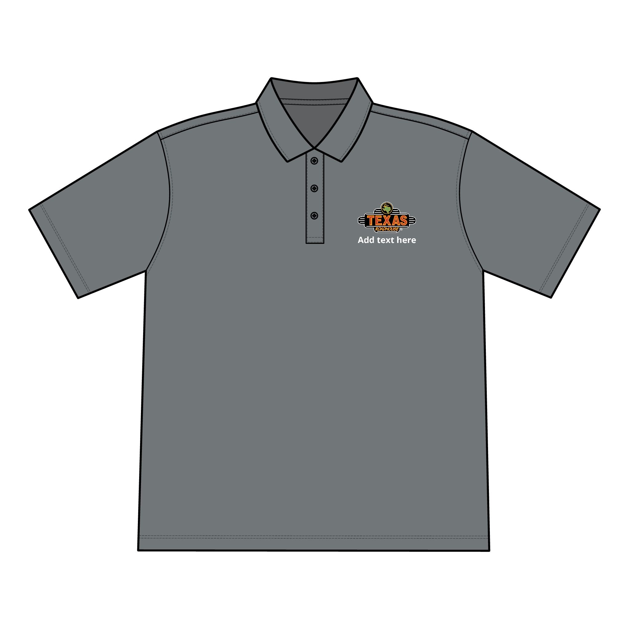 Texas Roadhouse Men's Port Authority Wearever Performance Polo