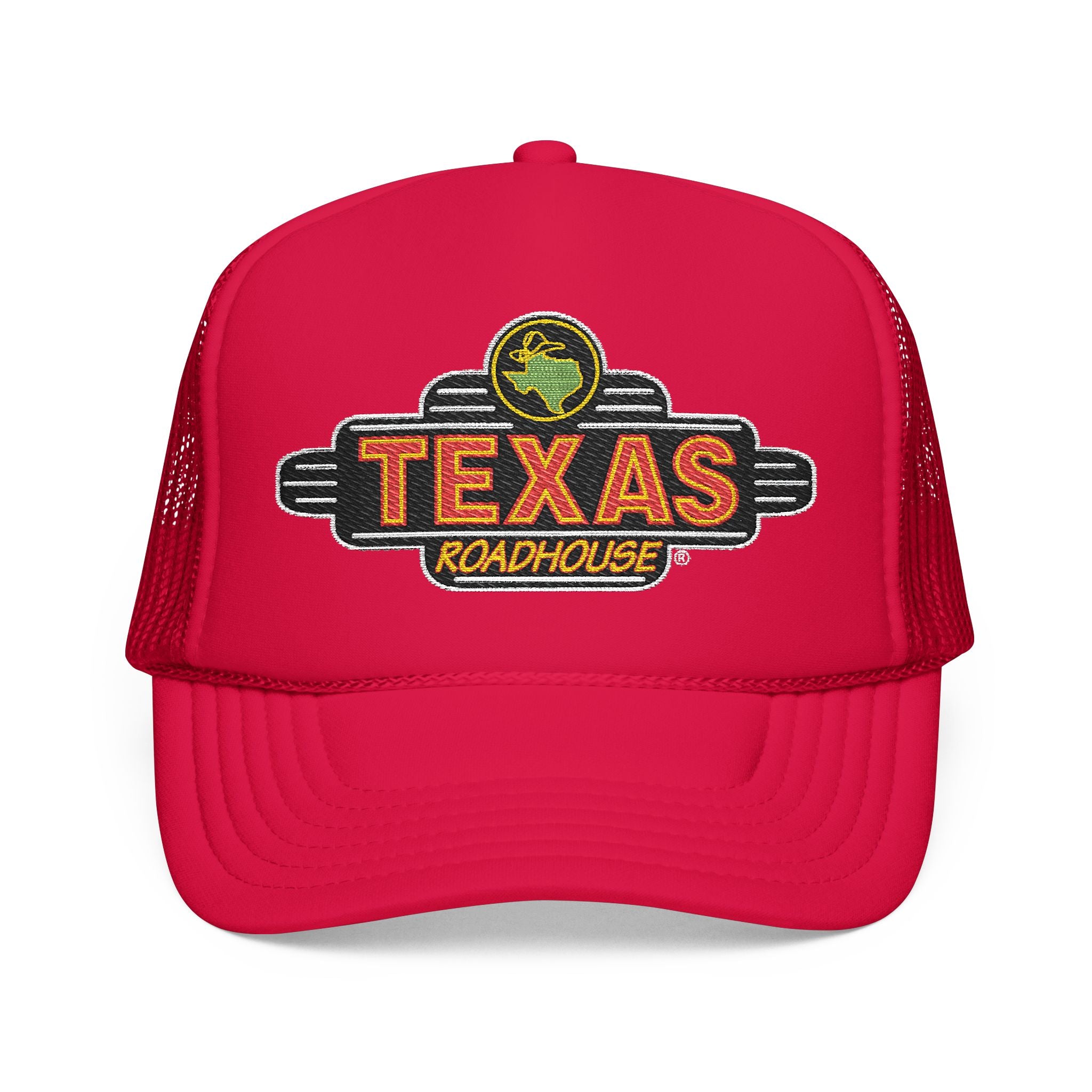 Texas Roadhouse OTTO 5 Panel High Crown Mesh Back Trucker Hat