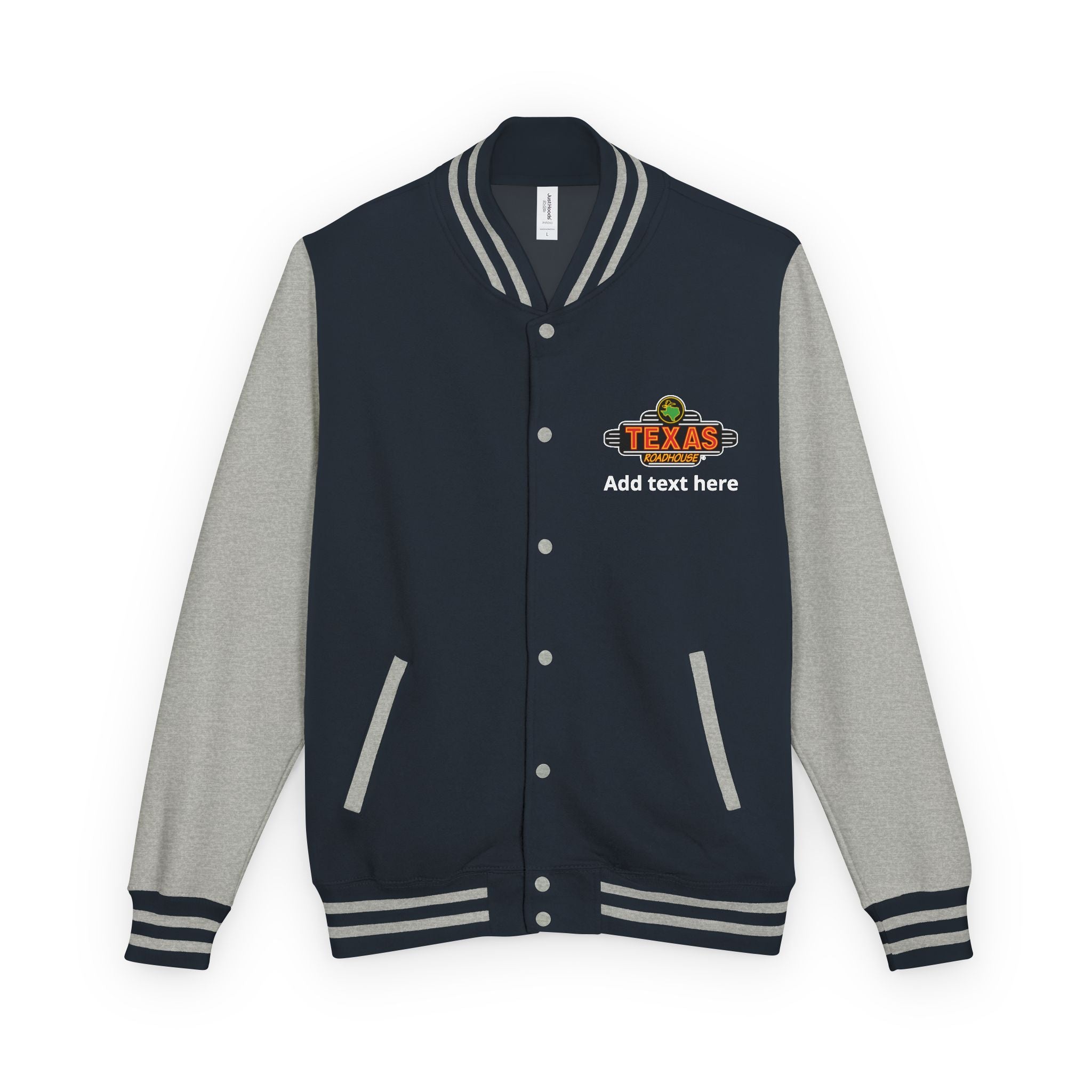 Texas Roadhouse Unisex Heavyweight Letterman Jacket