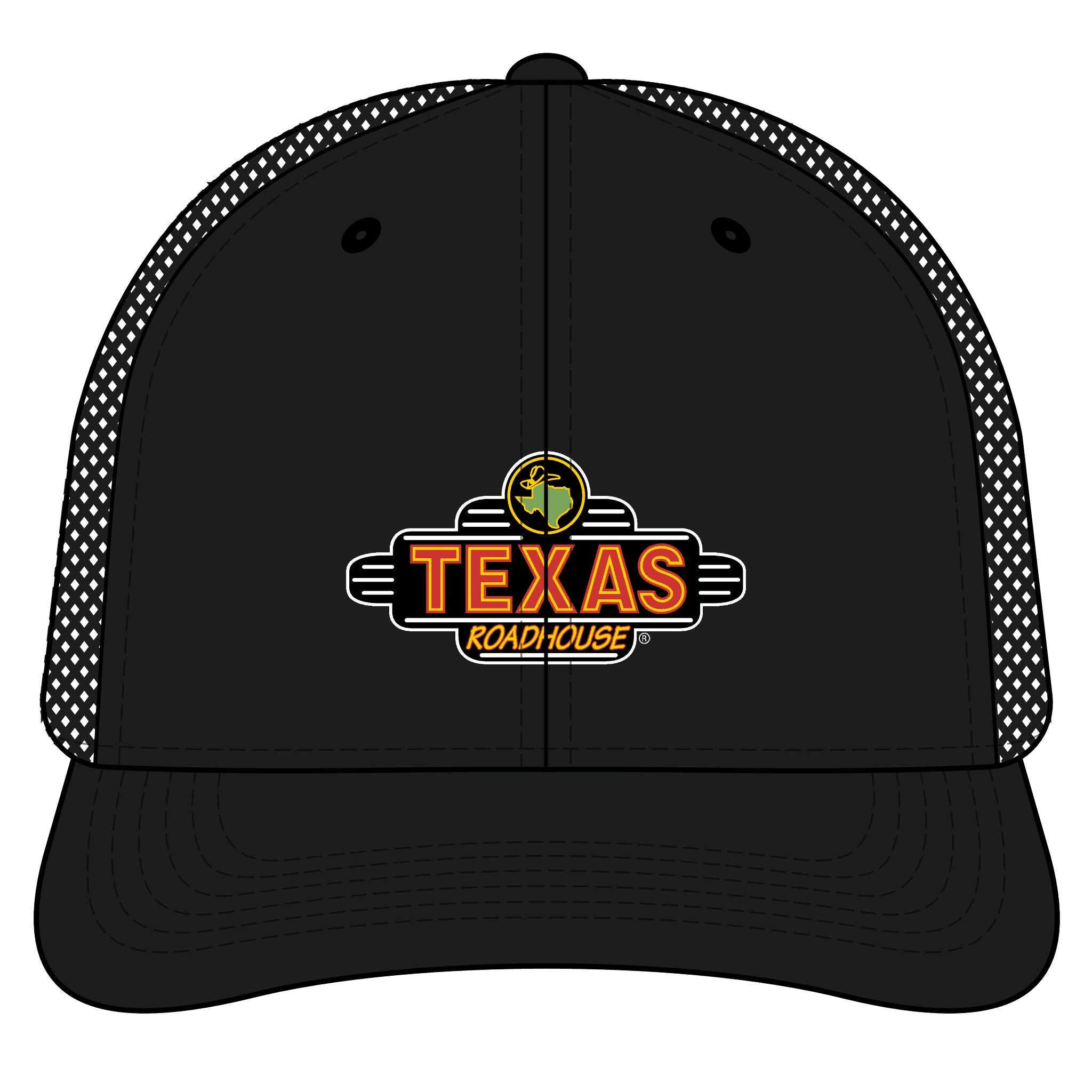 Texas Roadhouse New Era Standard Fit Snapback Mesh Back Trucker Cap
