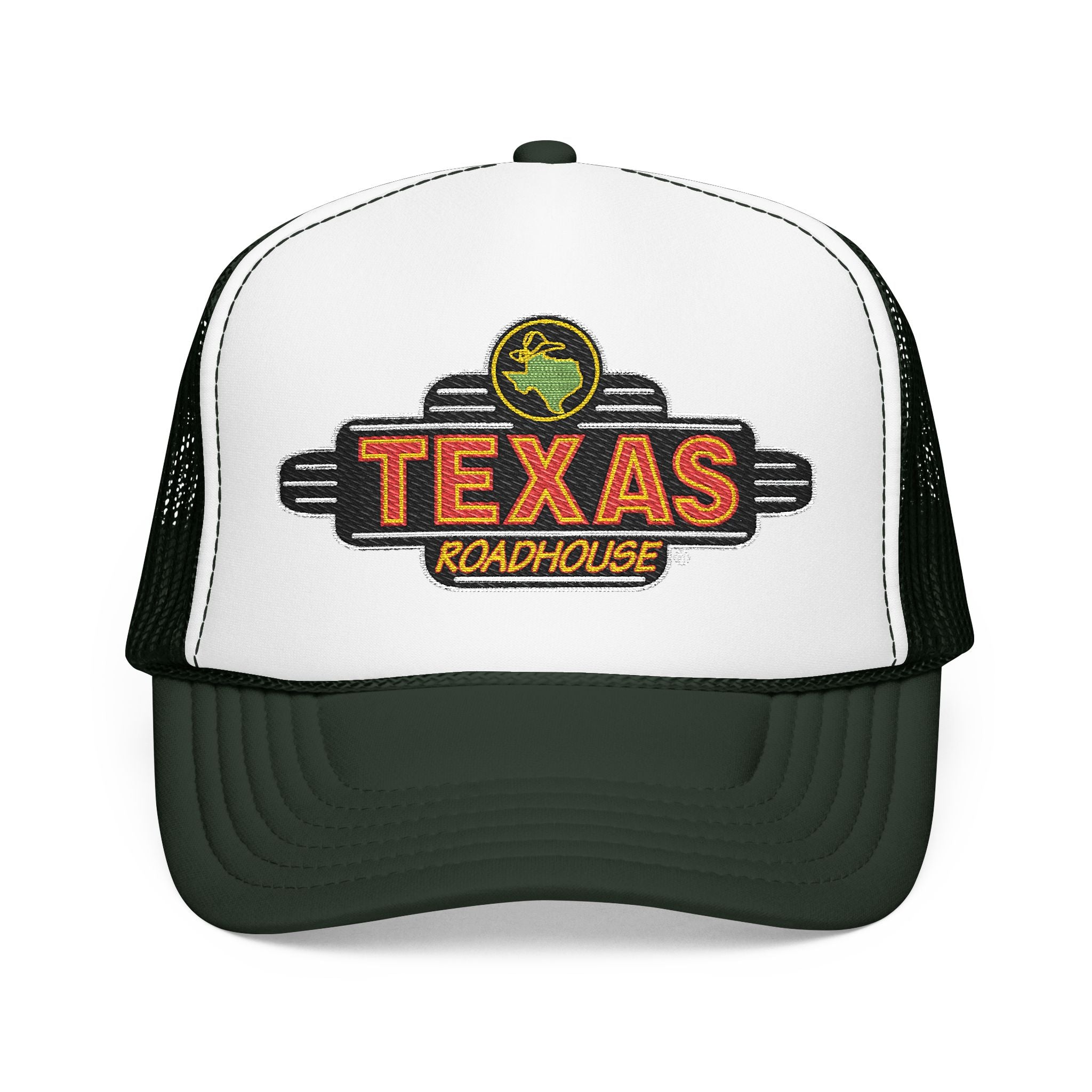 Texas Roadhouse OTTO 5 Panel High Crown Mesh Back Trucker Hat