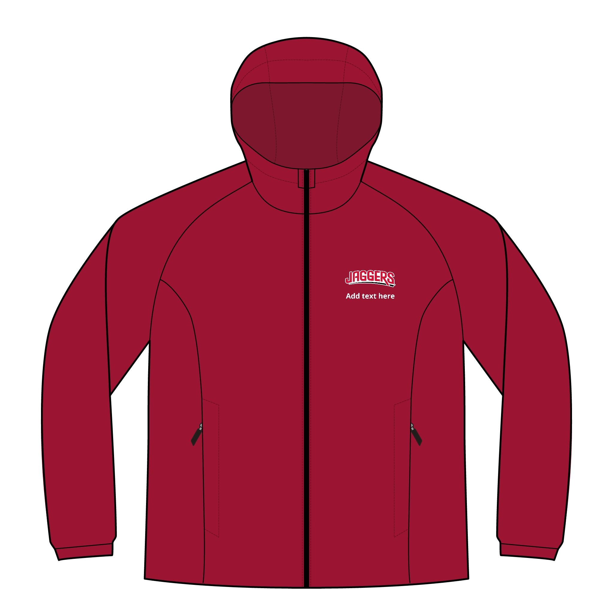 Jaggers Men's Port Authority Essential Rain Jacket
