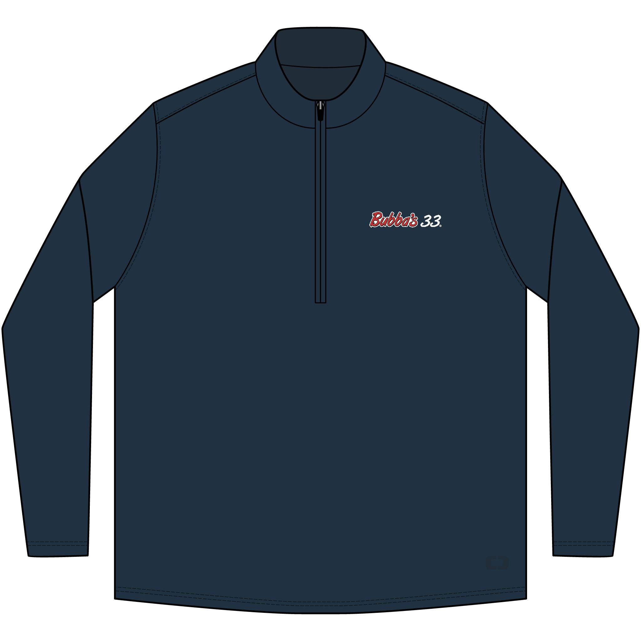 Bubba's 33 Men's OGIO Regain 1/4 Zip Pullover