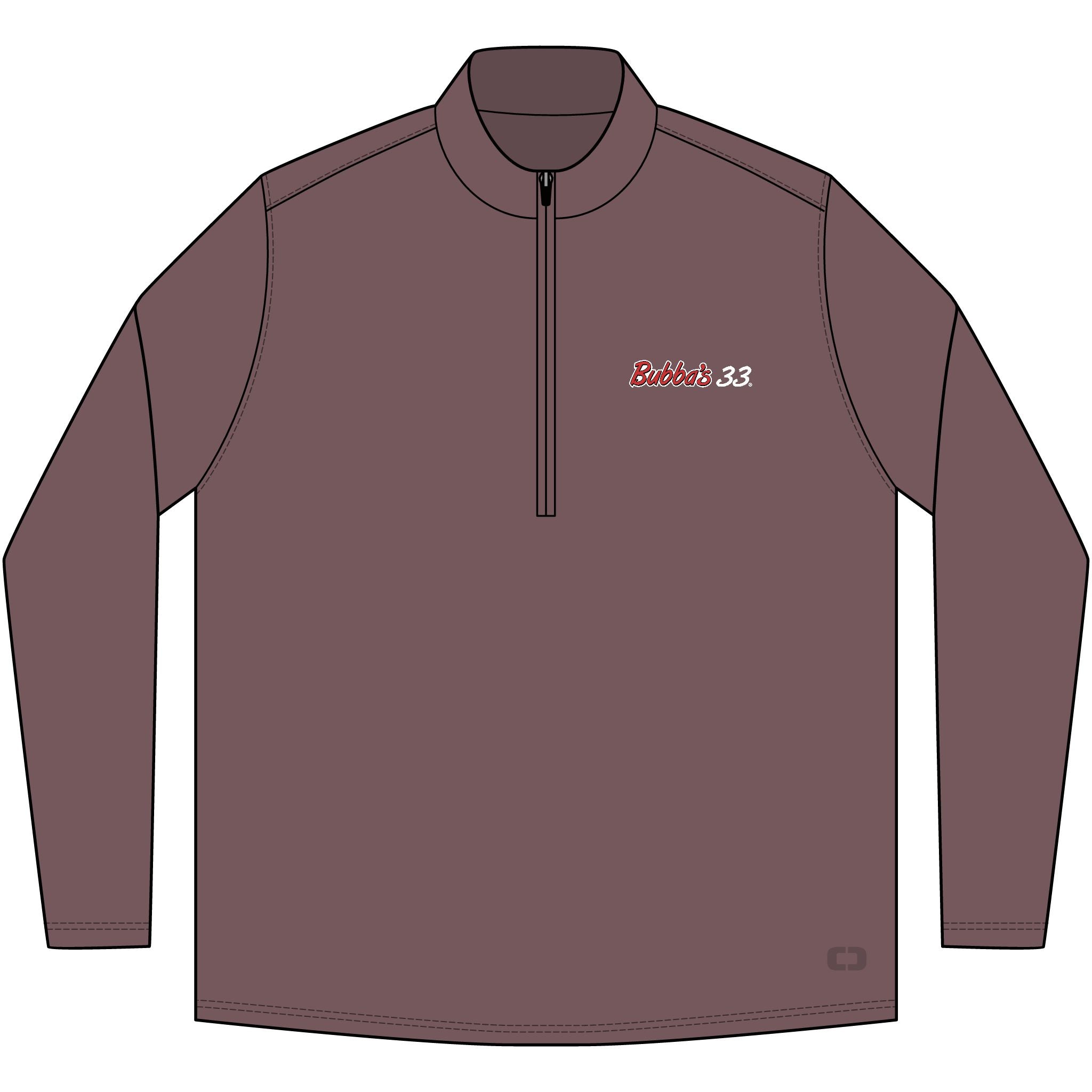 Bubba's 33 Men's OGIO Regain 1/4 Zip Pullover