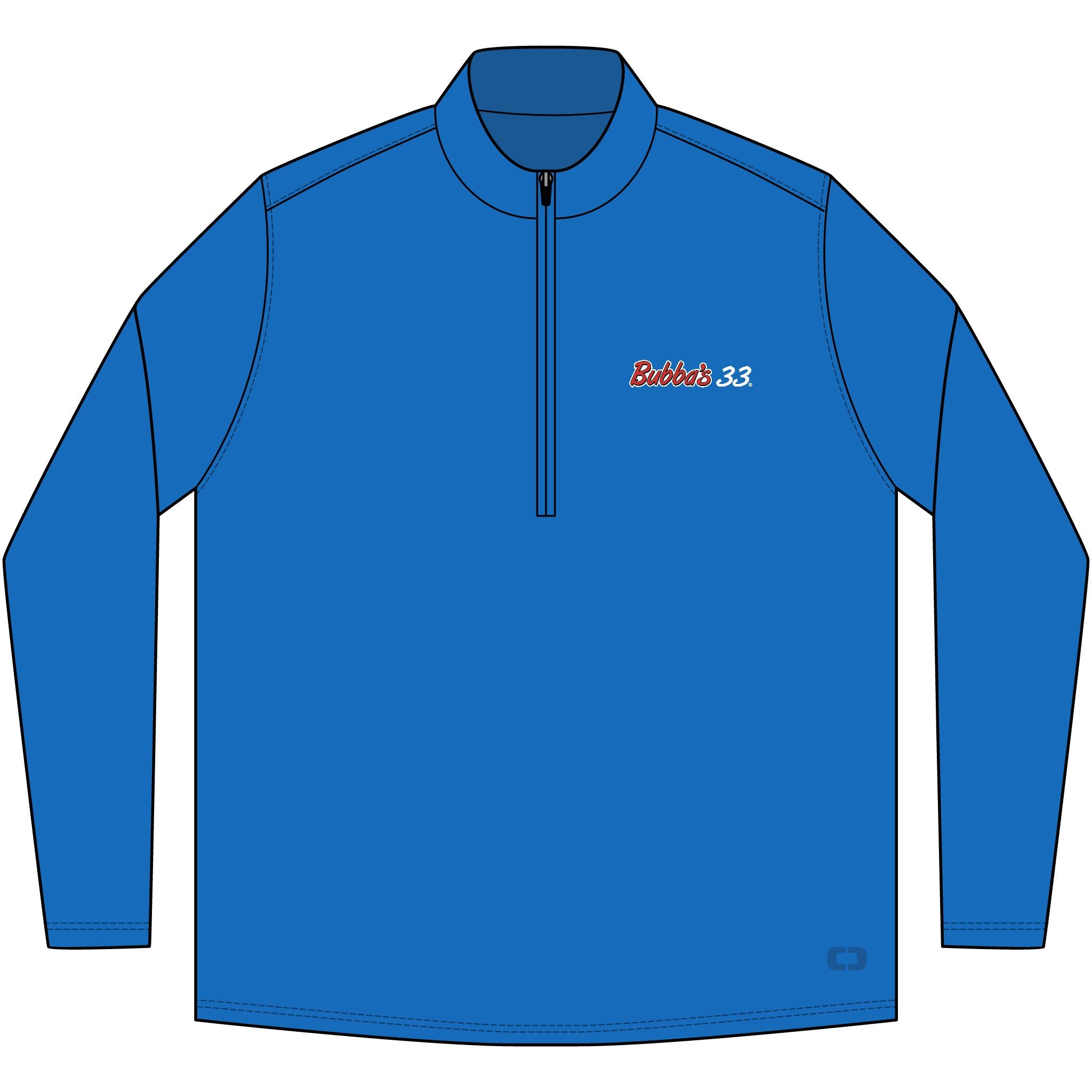 Bubba's 33 Men's OGIO Regain 1/4 Zip Pullover