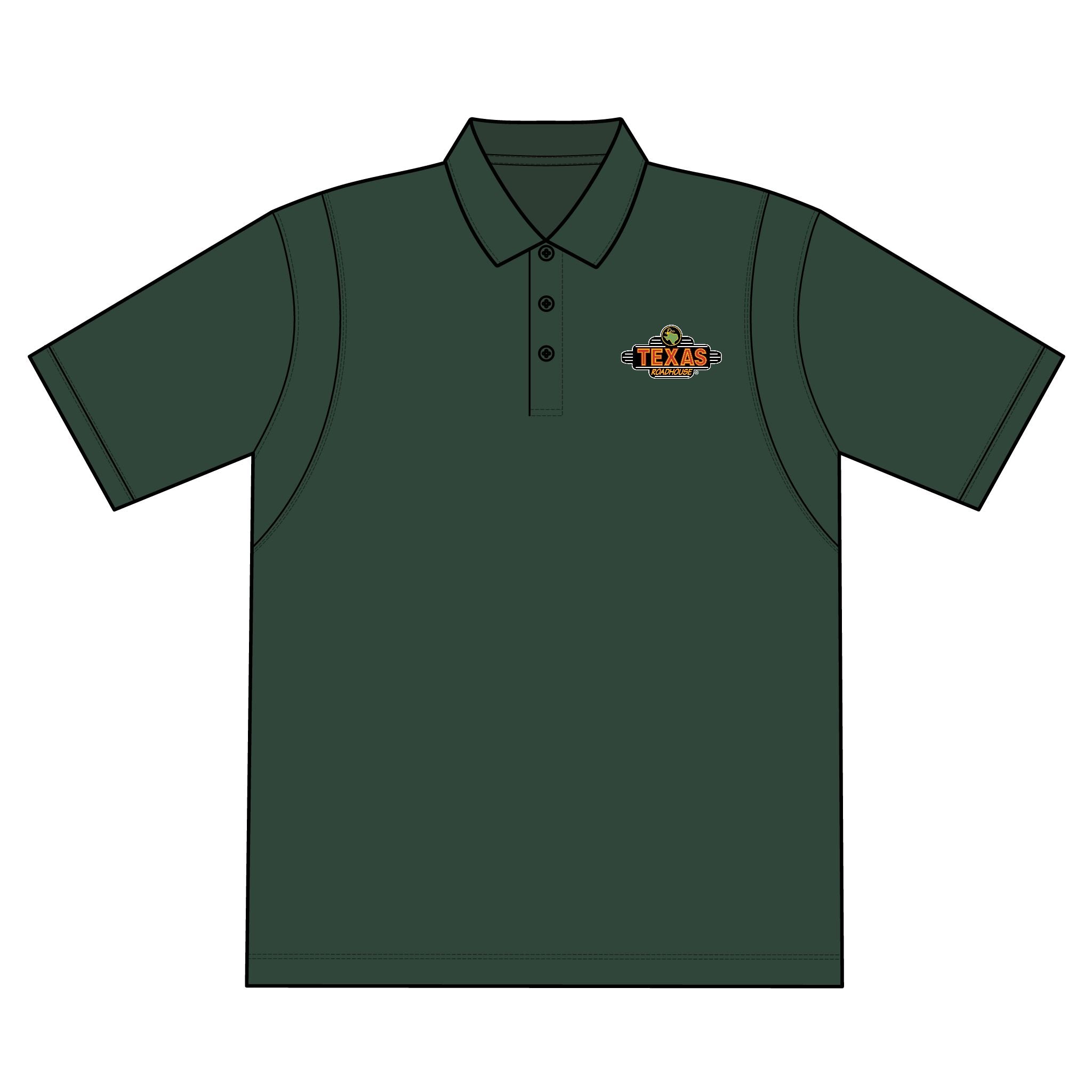 Texas Roadhouse SportTek TALL  Micropique Sport-Wick Polo