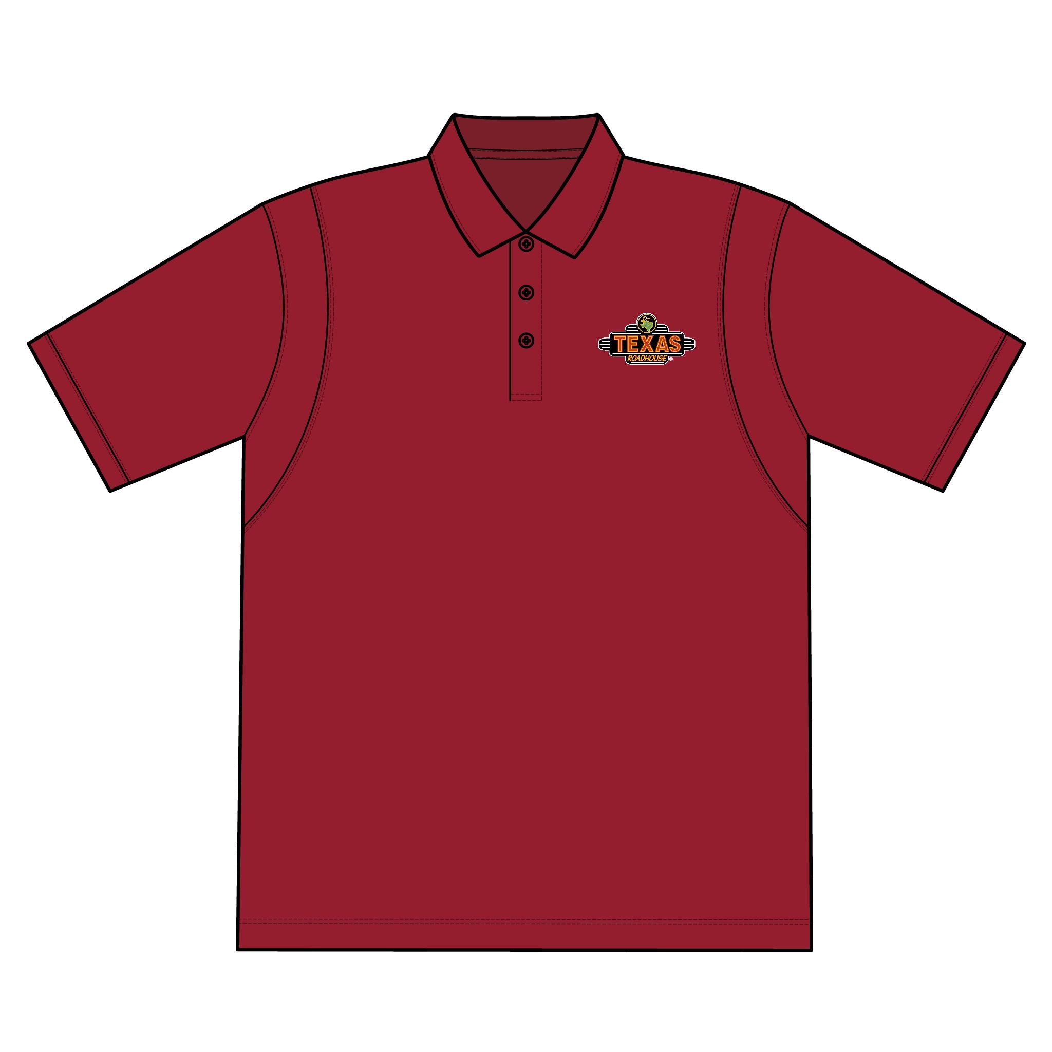 Texas Roadhouse SportTek TALL  Micropique Sport-Wick Polo