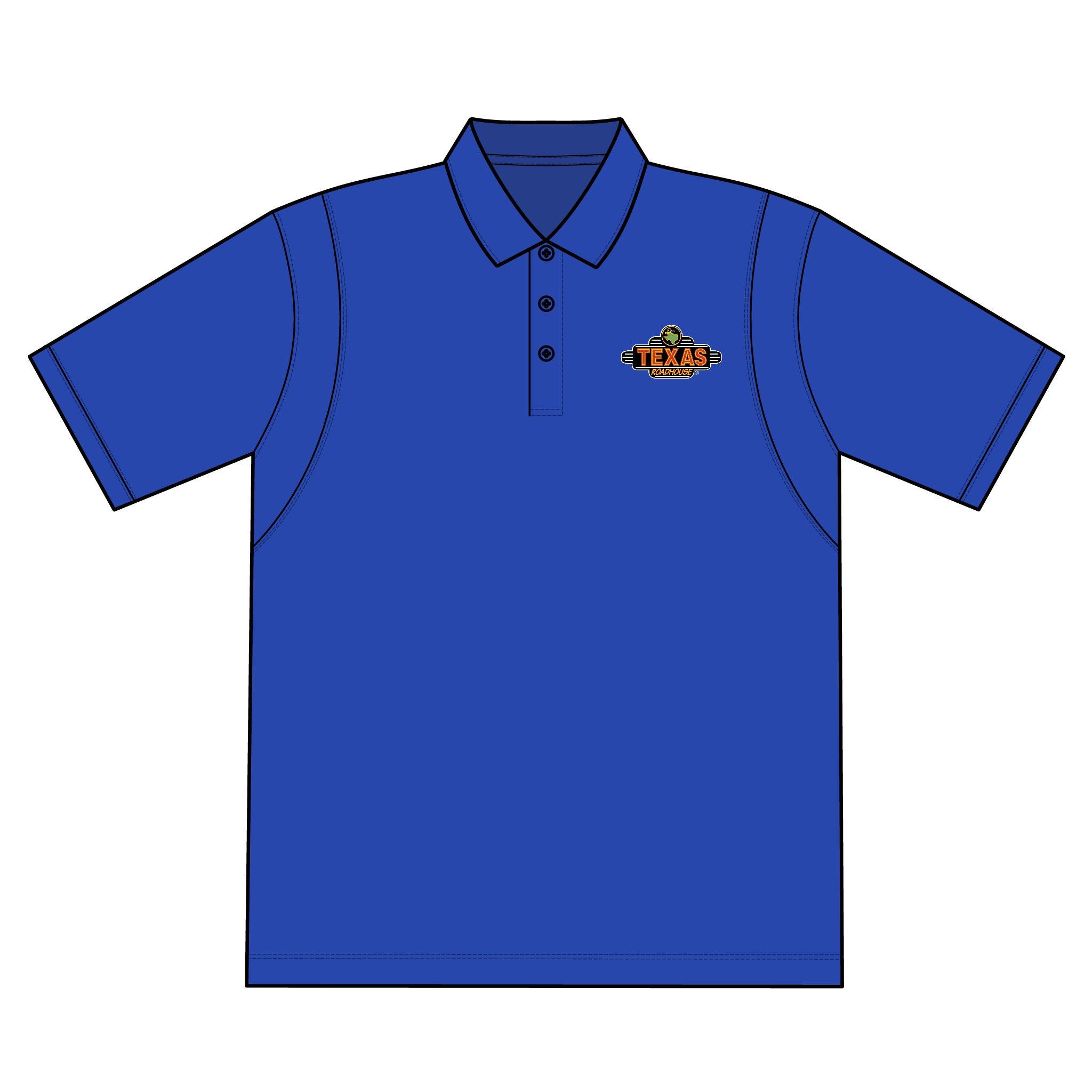 Texas Roadhouse SportTek TALL  Micropique Sport-Wick Polo
