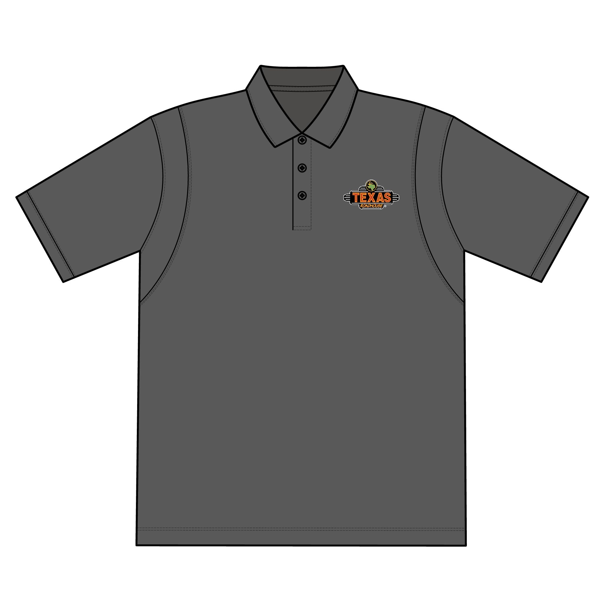 Texas Roadhouse SportTek TALL  Micropique Sport-Wick Polo