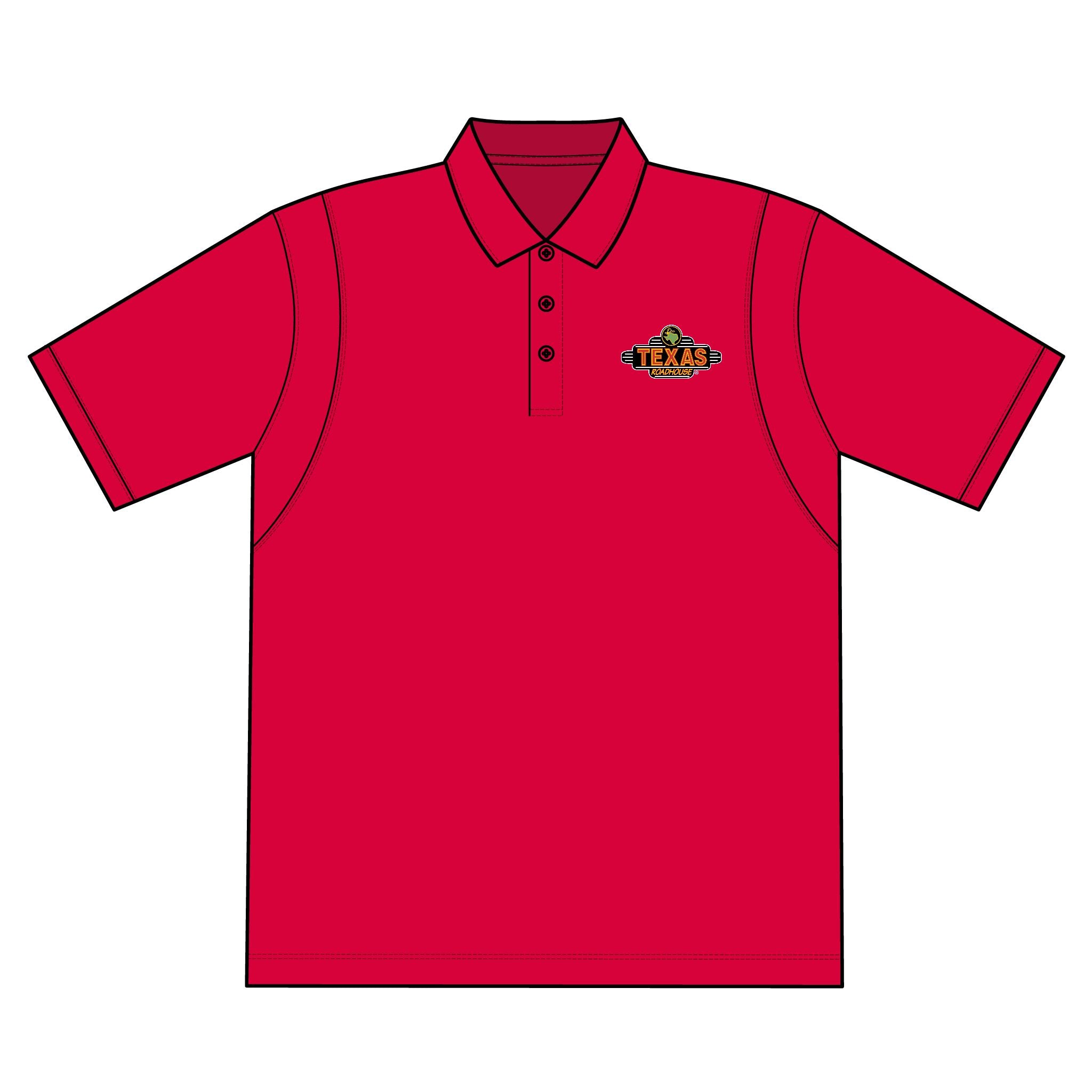 Texas Roadhouse SportTek TALL  Micropique Sport-Wick Polo