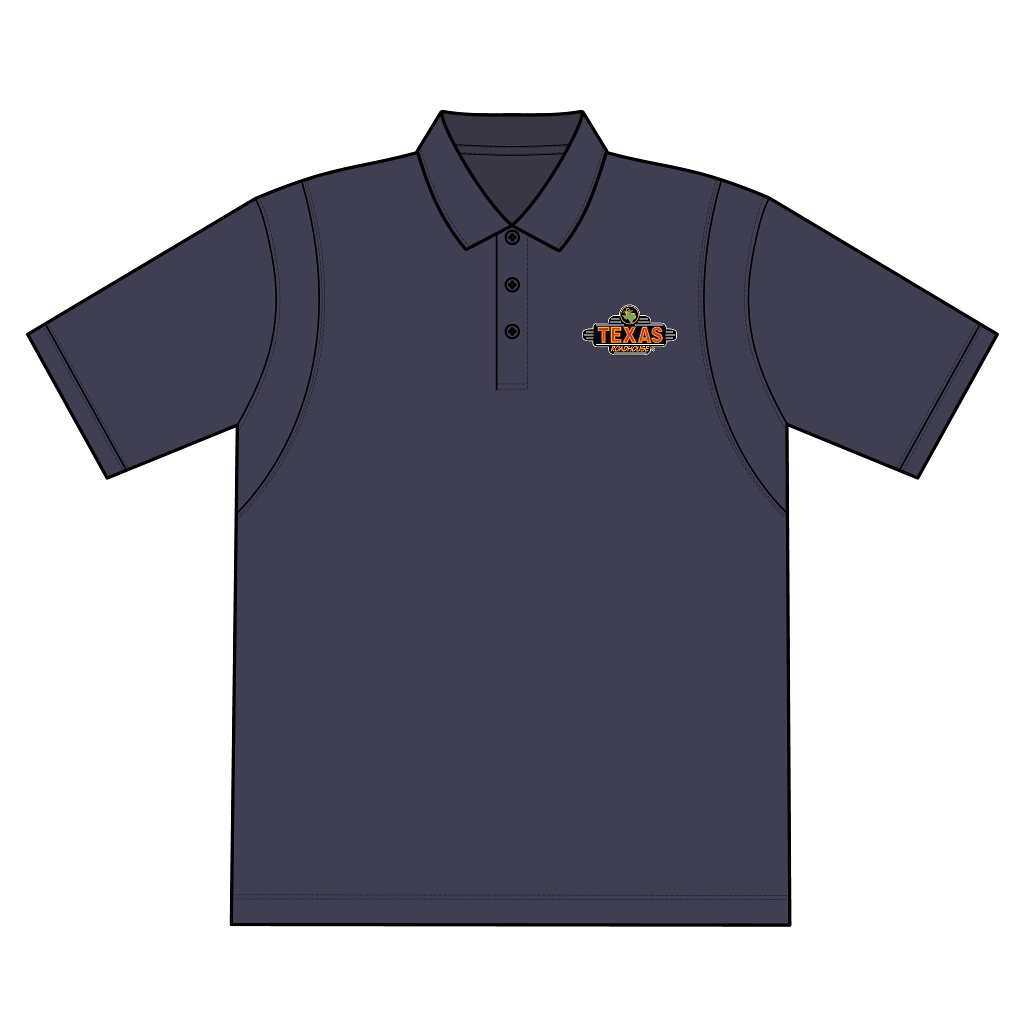 Texas Roadhouse SportTek TALL  Micropique Sport-Wick Polo