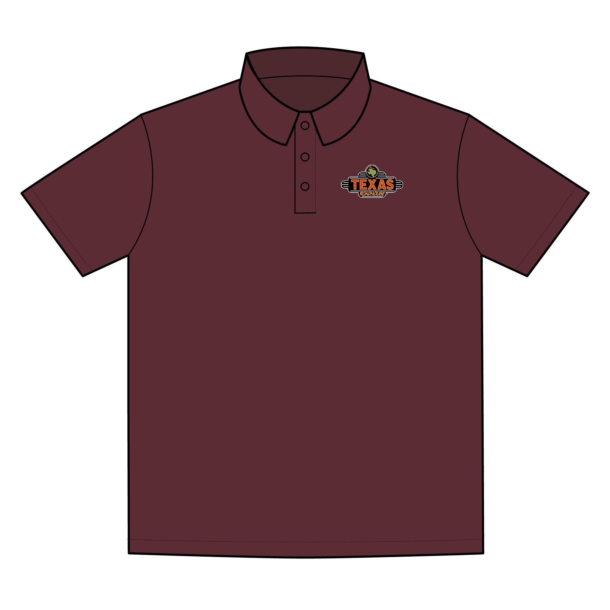 Texas Roadhouse SportTek PosiCharge Competitor™ Polo
