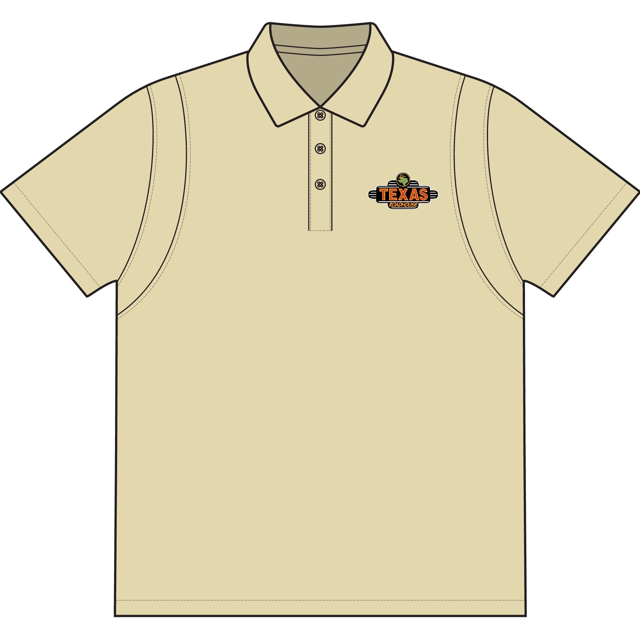 Texas Roadhouse SportTek Micropique Sport-Wick Polo