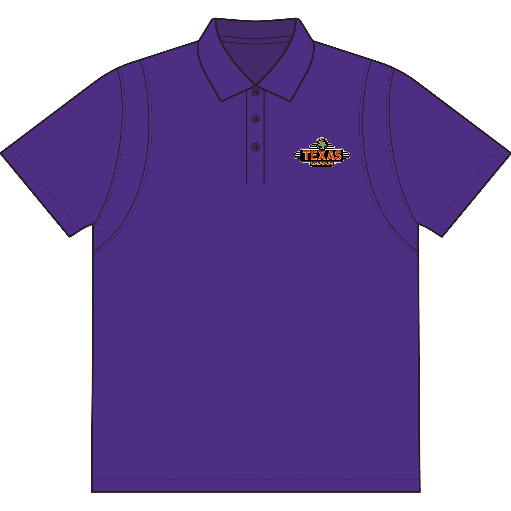 Texas Roadhouse SportTek Micropique Sport-Wick Polo