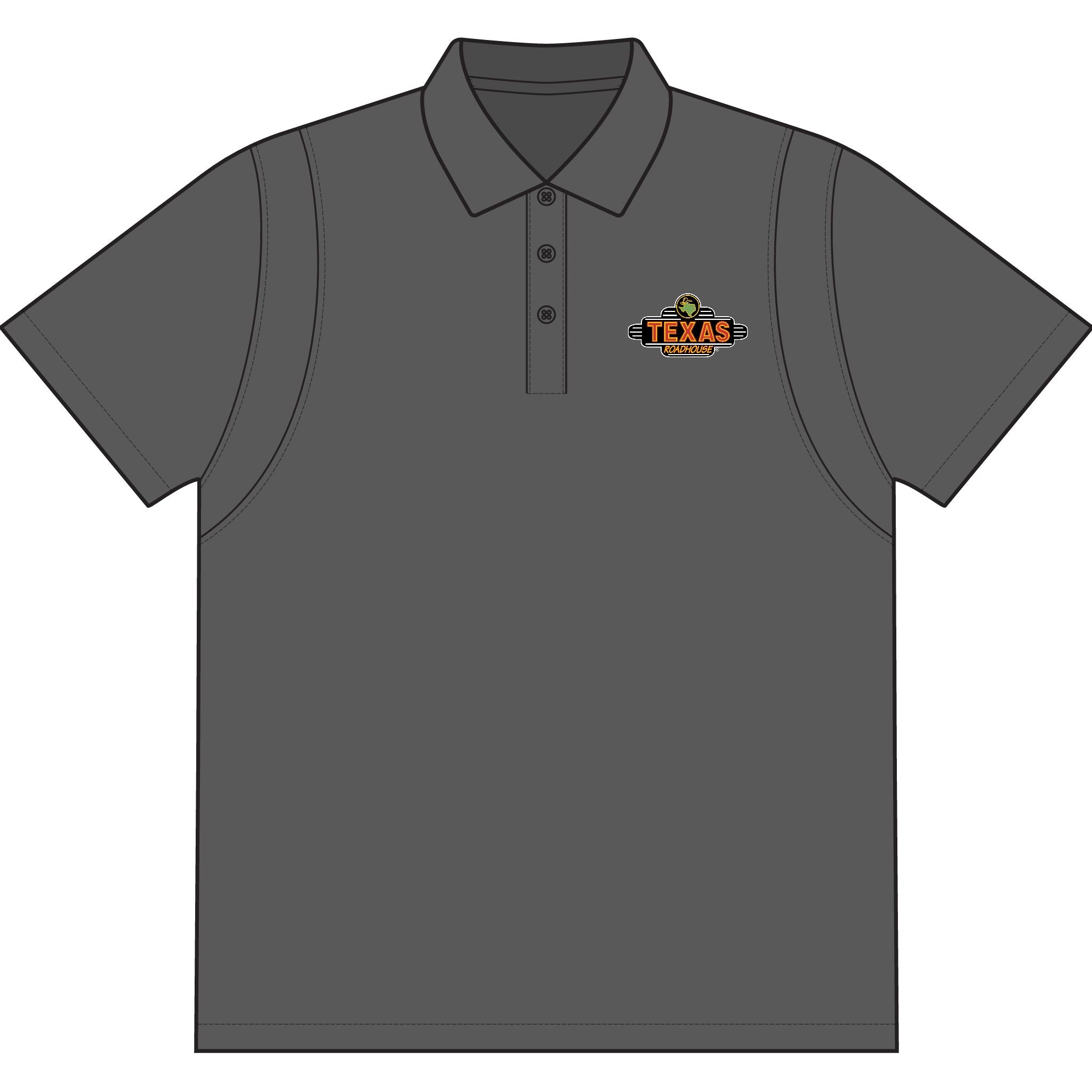 Texas Roadhouse SportTek Micropique Sport-Wick Polo