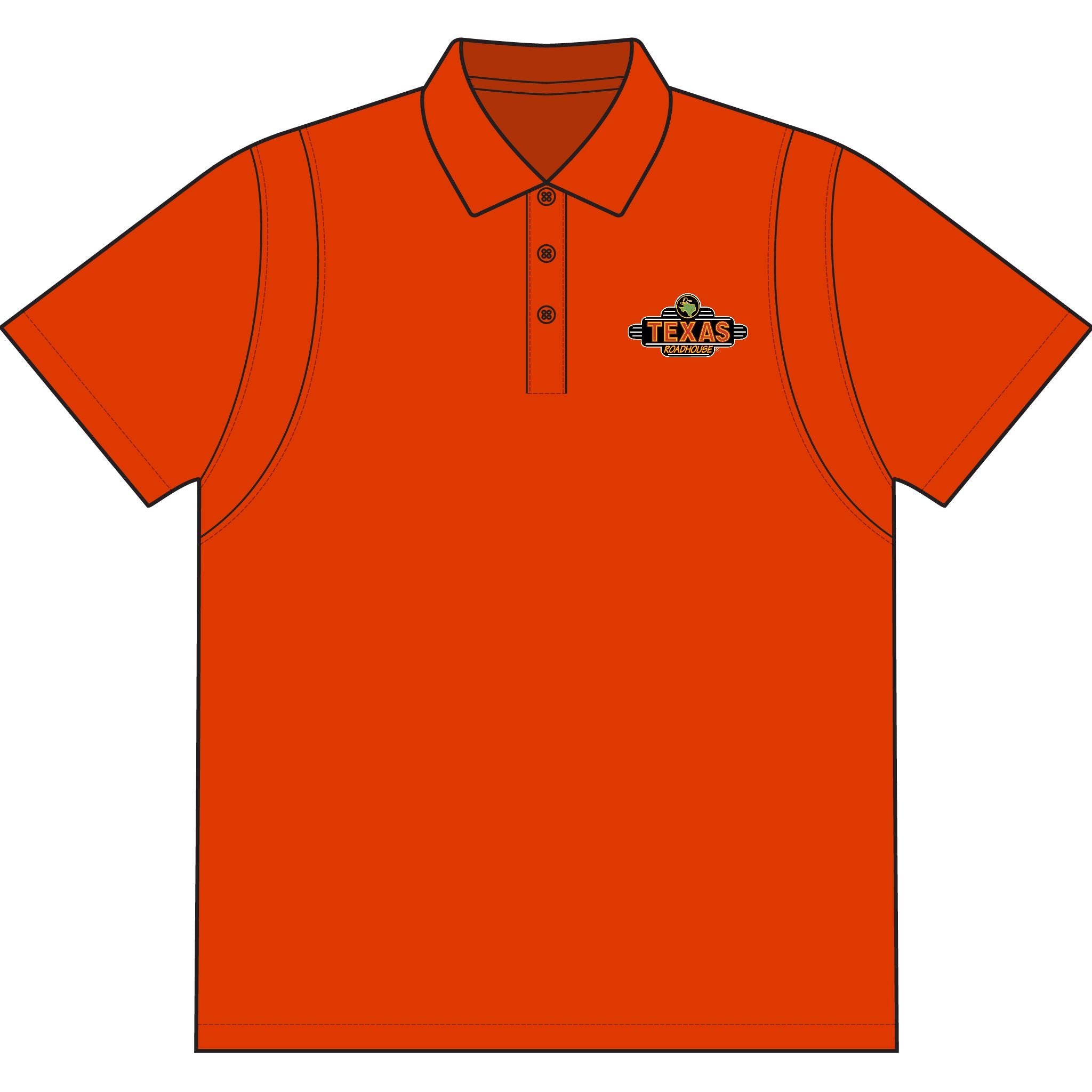 Texas Roadhouse SportTek Micropique Sport-Wick Polo