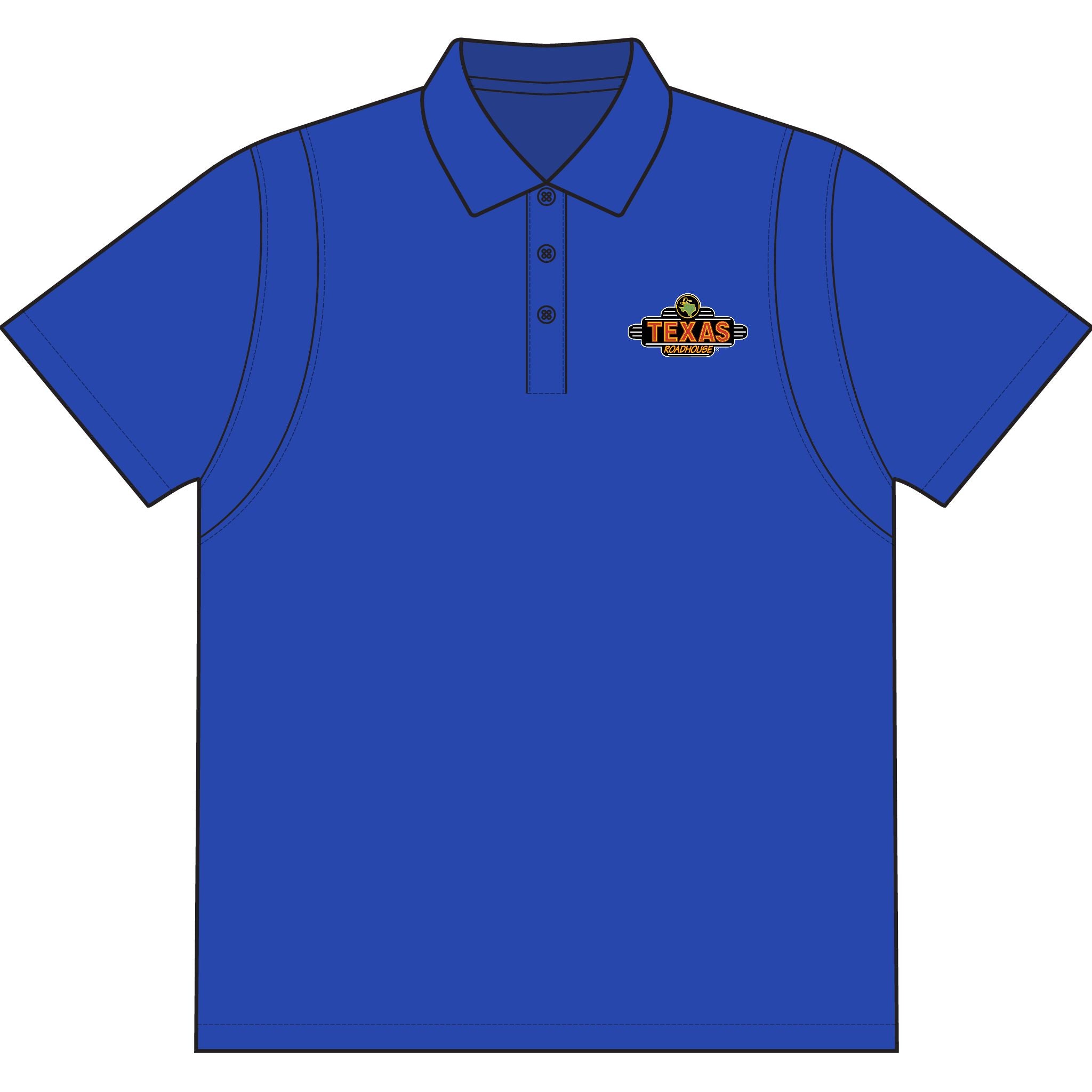 Texas Roadhouse SportTek Micropique Sport-Wick Polo