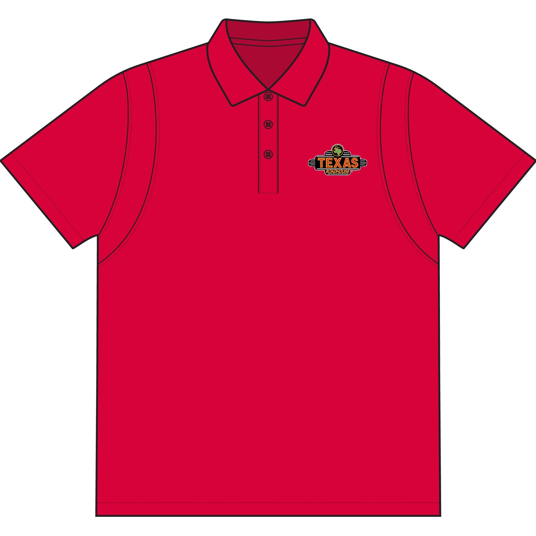 Texas Roadhouse SportTek Micropique Sport-Wick Polo