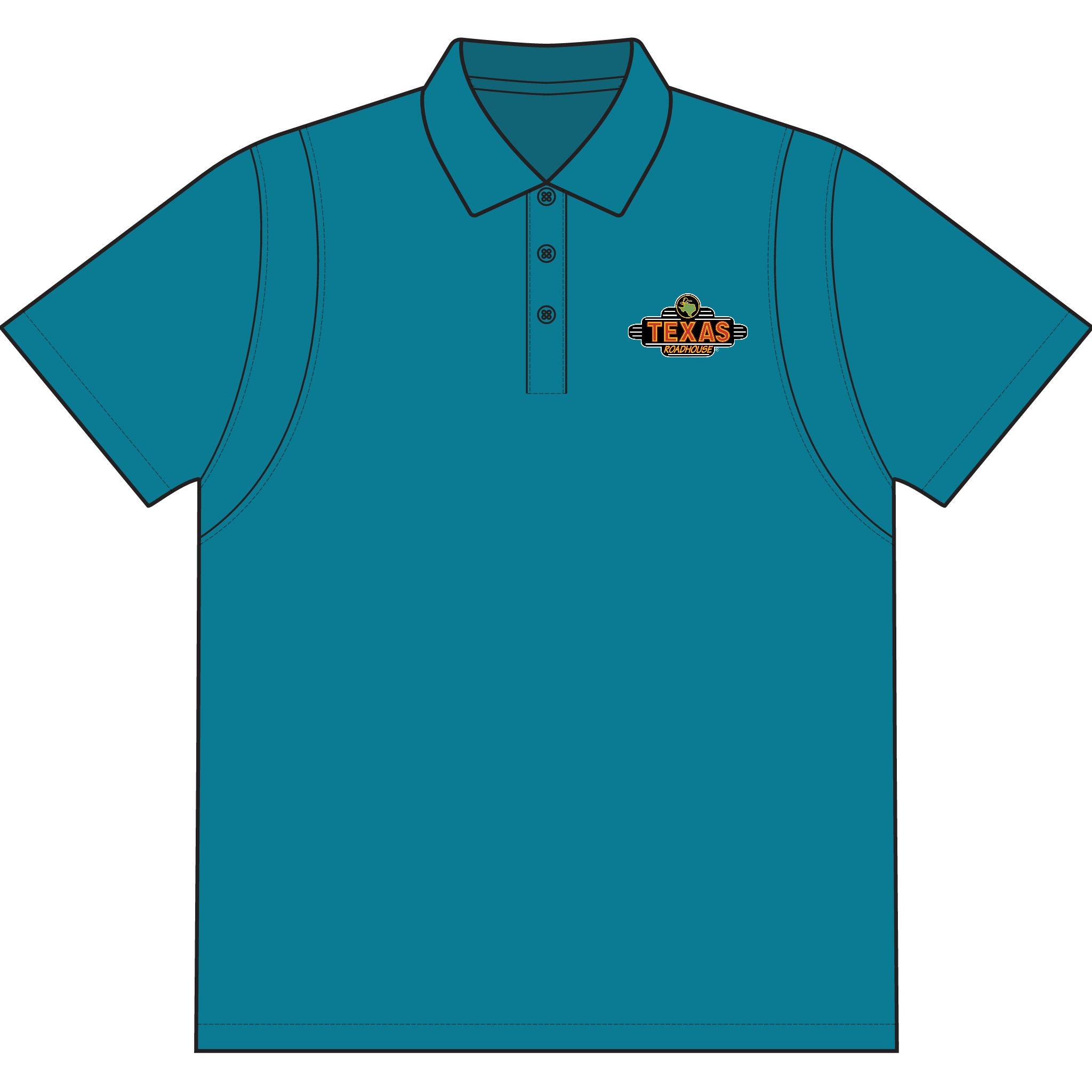 Texas Roadhouse SportTek Micropique Sport-Wick Polo