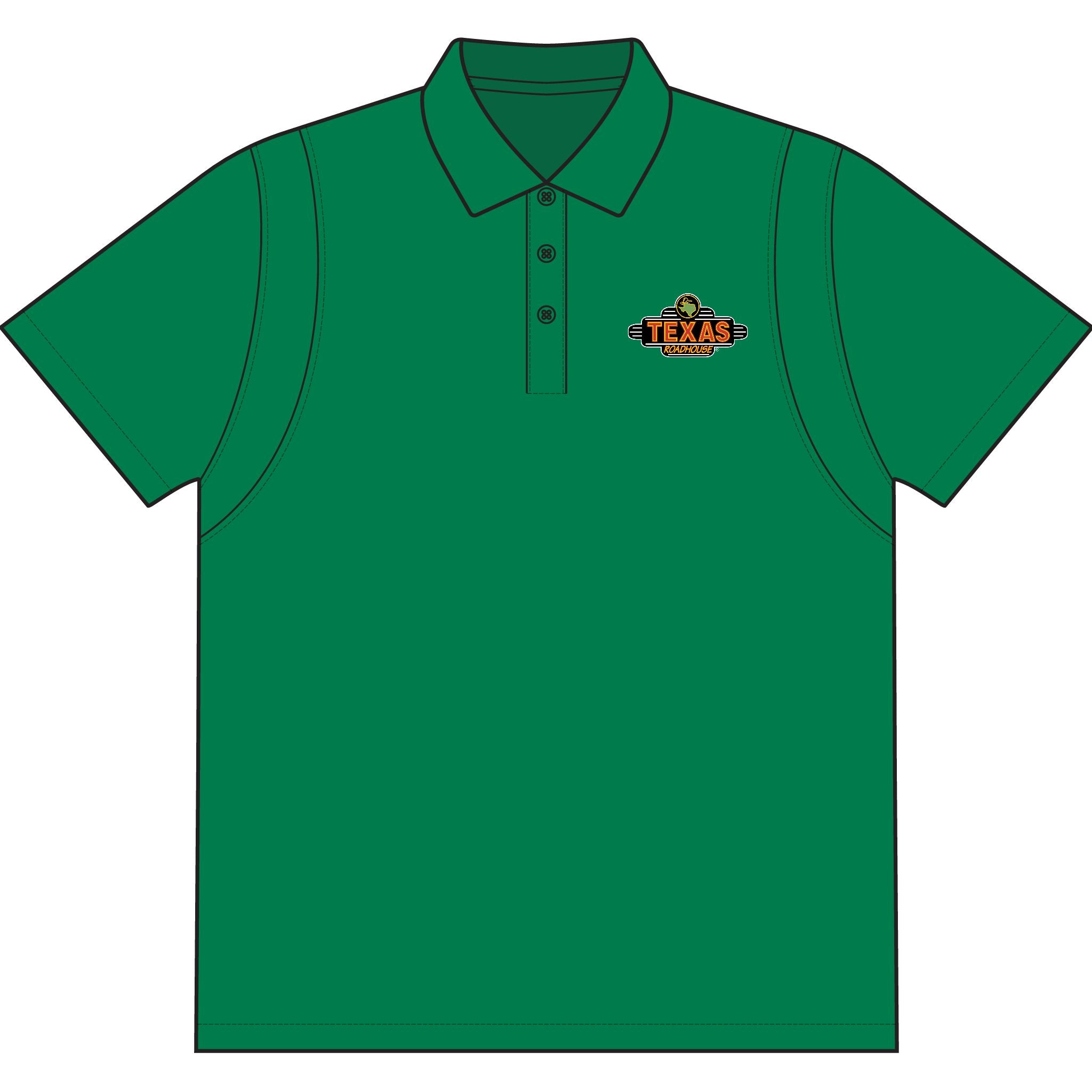 Texas Roadhouse SportTek Micropique Sport-Wick Polo