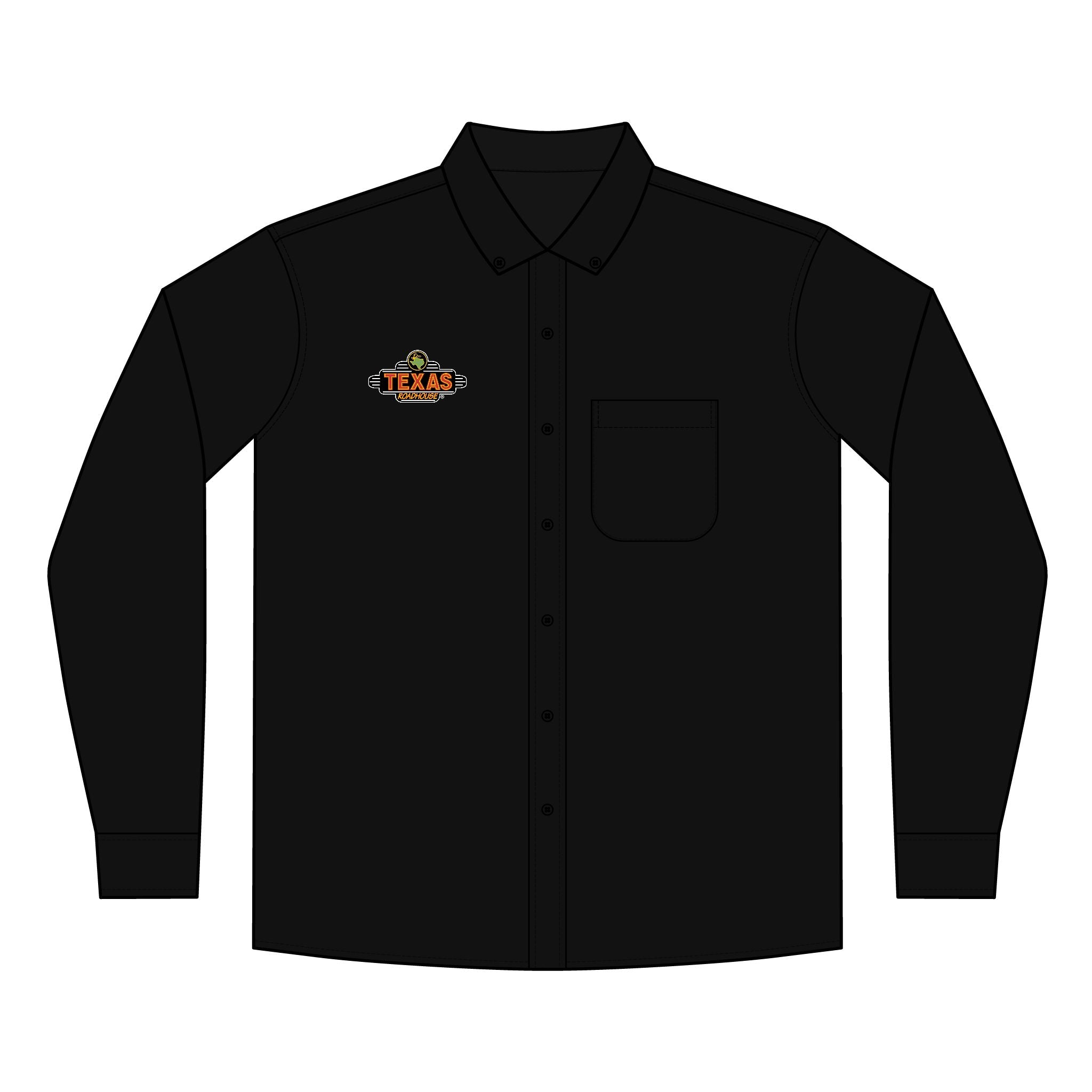 Texas Roadhouse Men's Port Authority Long Sleeve SuperPro React Shirt