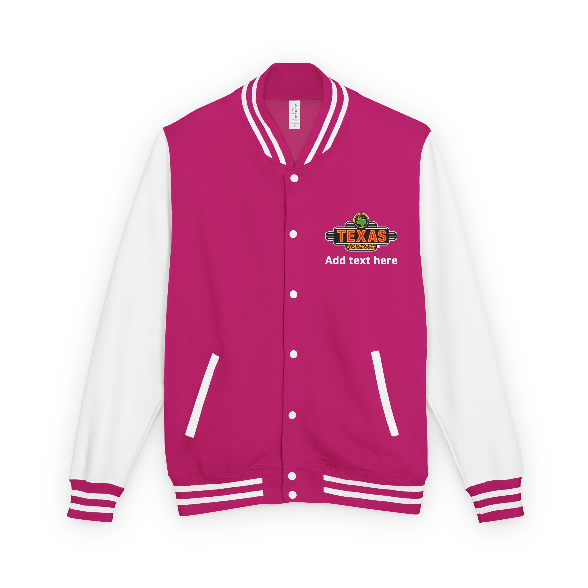 Texas Roadhouse Unisex Heavyweight Letterman Jacket