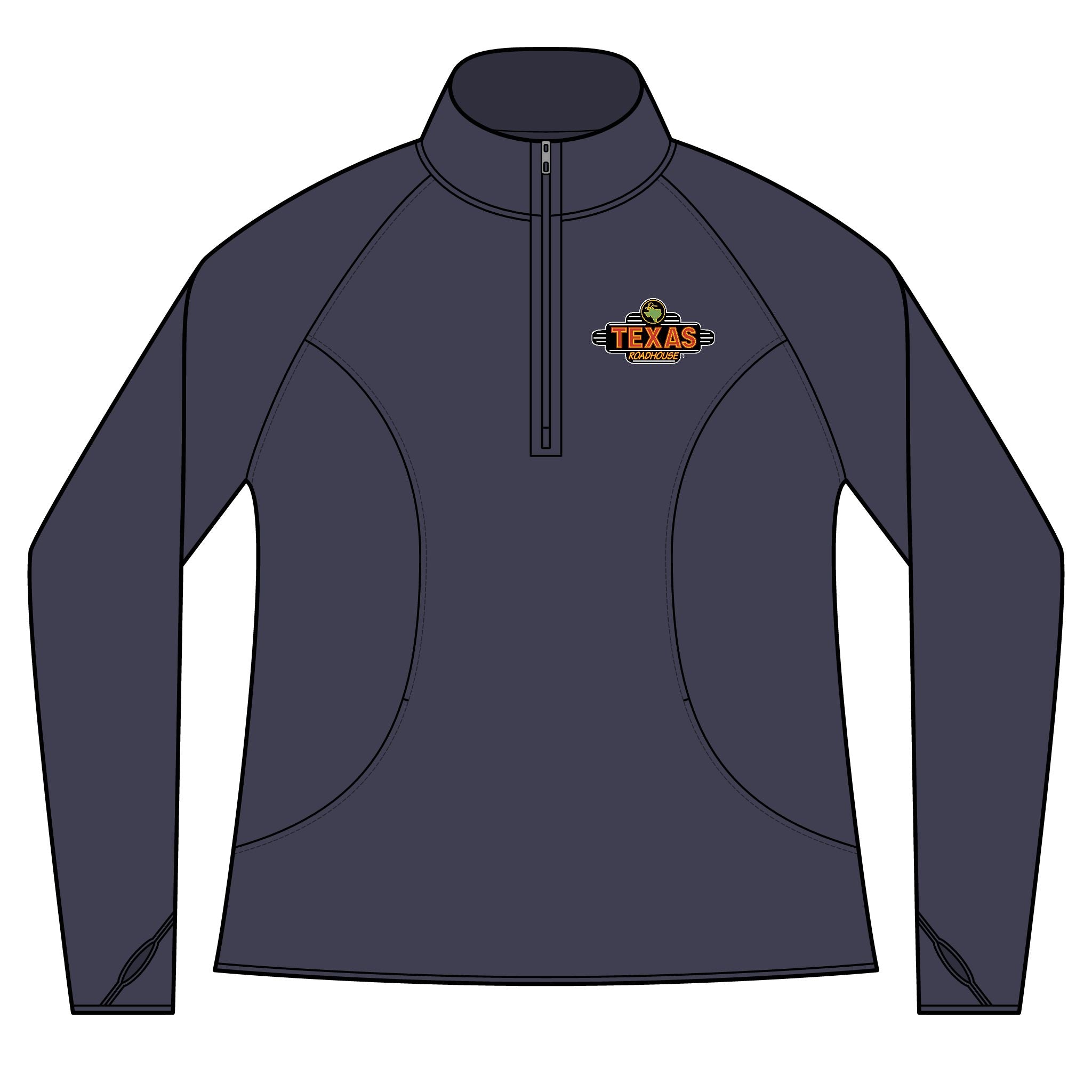 Texas Roadhouse Women's Sport-Tek Sport-Wick Stretch 1/4-Zip Pullover