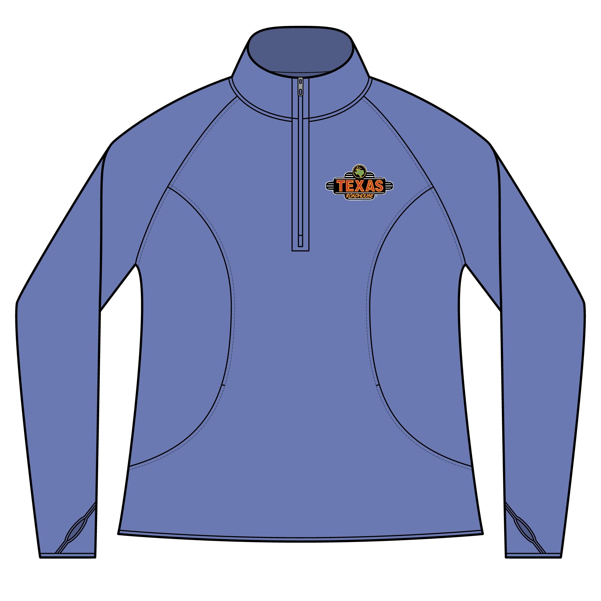 Texas Roadhouse Women's Sport-Tek Sport-Wick Stretch 1/4-Zip Pullover