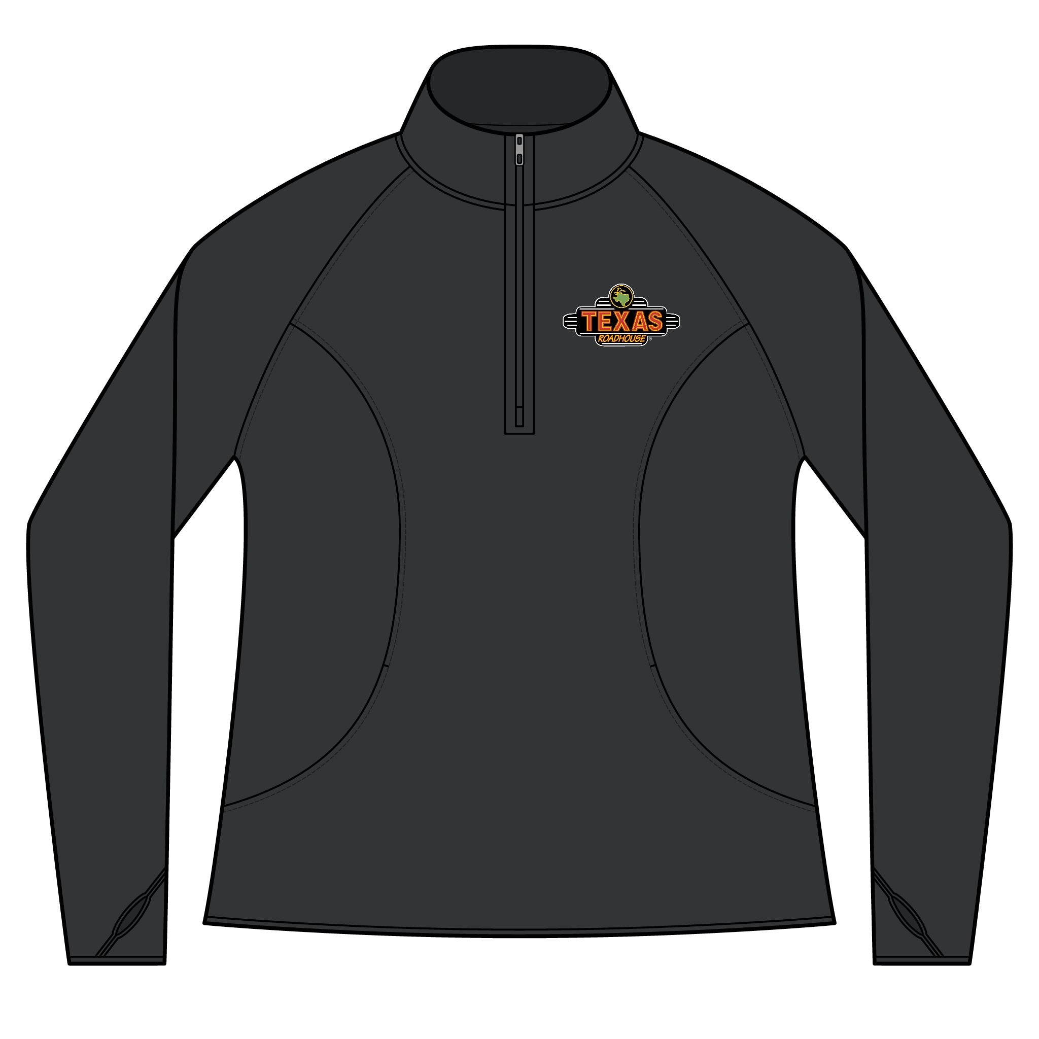 Texas Roadhouse Women's Sport-Tek Sport-Wick Stretch 1/4-Zip Pullover