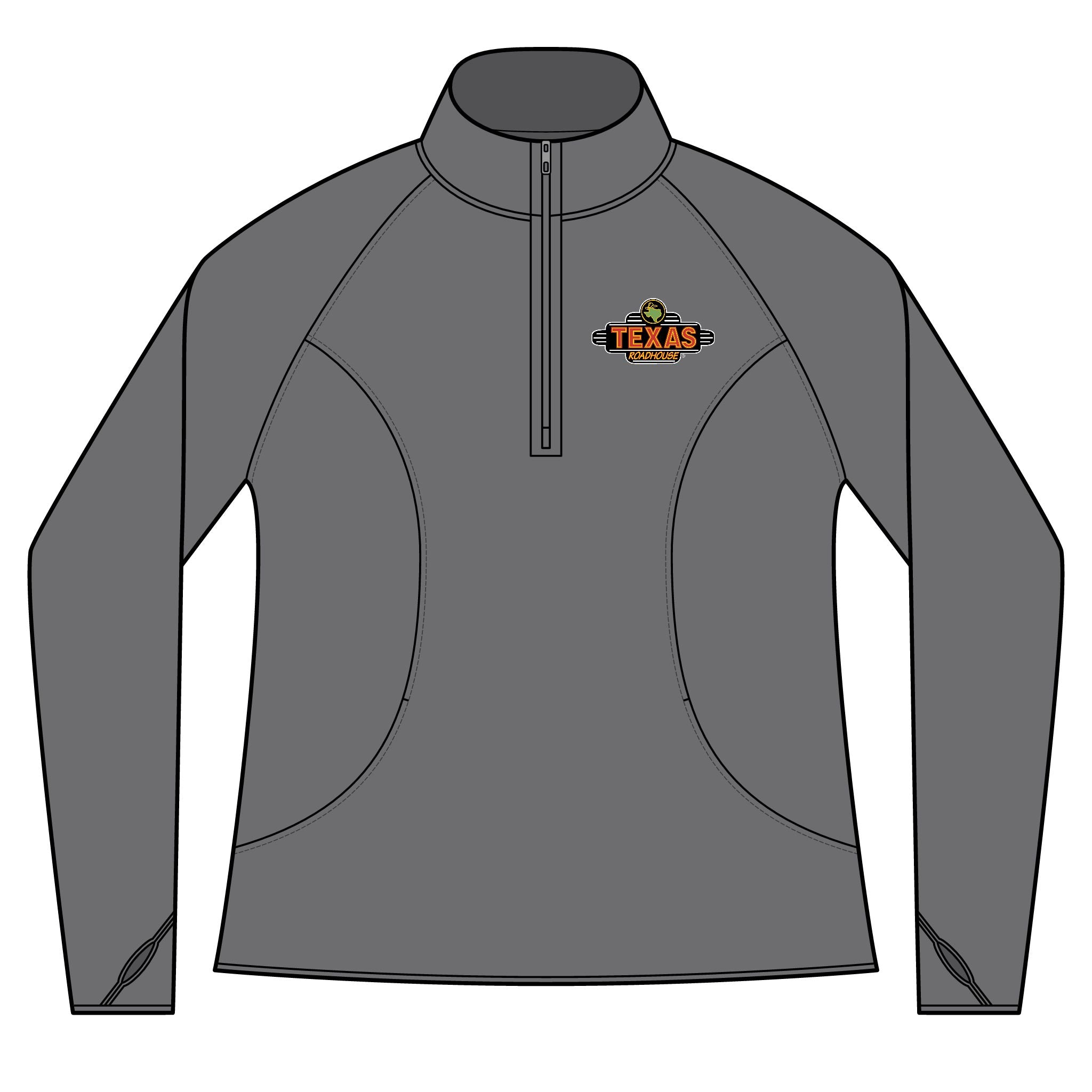 Texas Roadhouse Women's Sport-Tek Sport-Wick Stretch 1/4-Zip Pullover