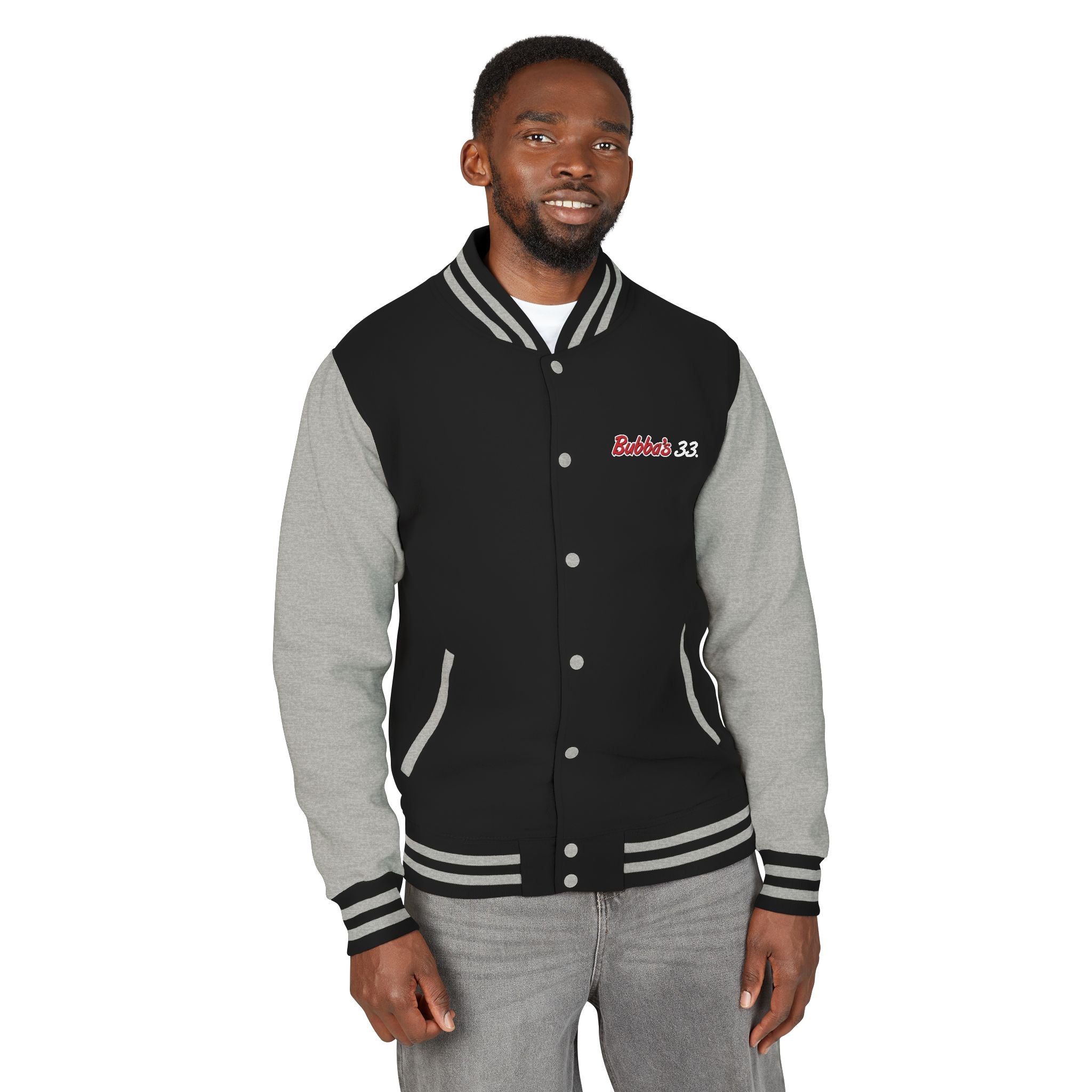 Bubba's 33 Unisex Heavyweight Vintage Letterman Jacket