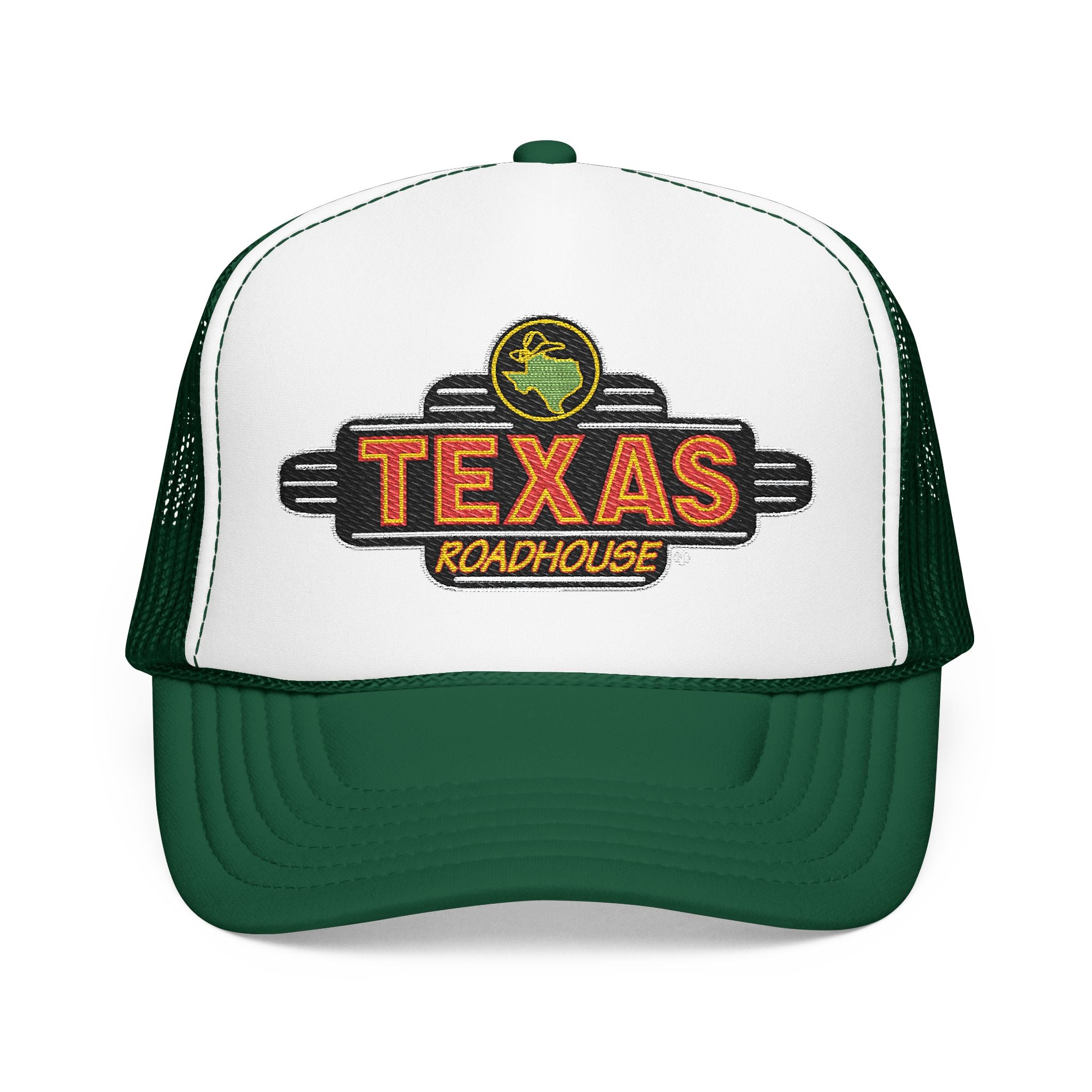 Texas Roadhouse OTTO 5 Panel High Crown Mesh Back Trucker Hat