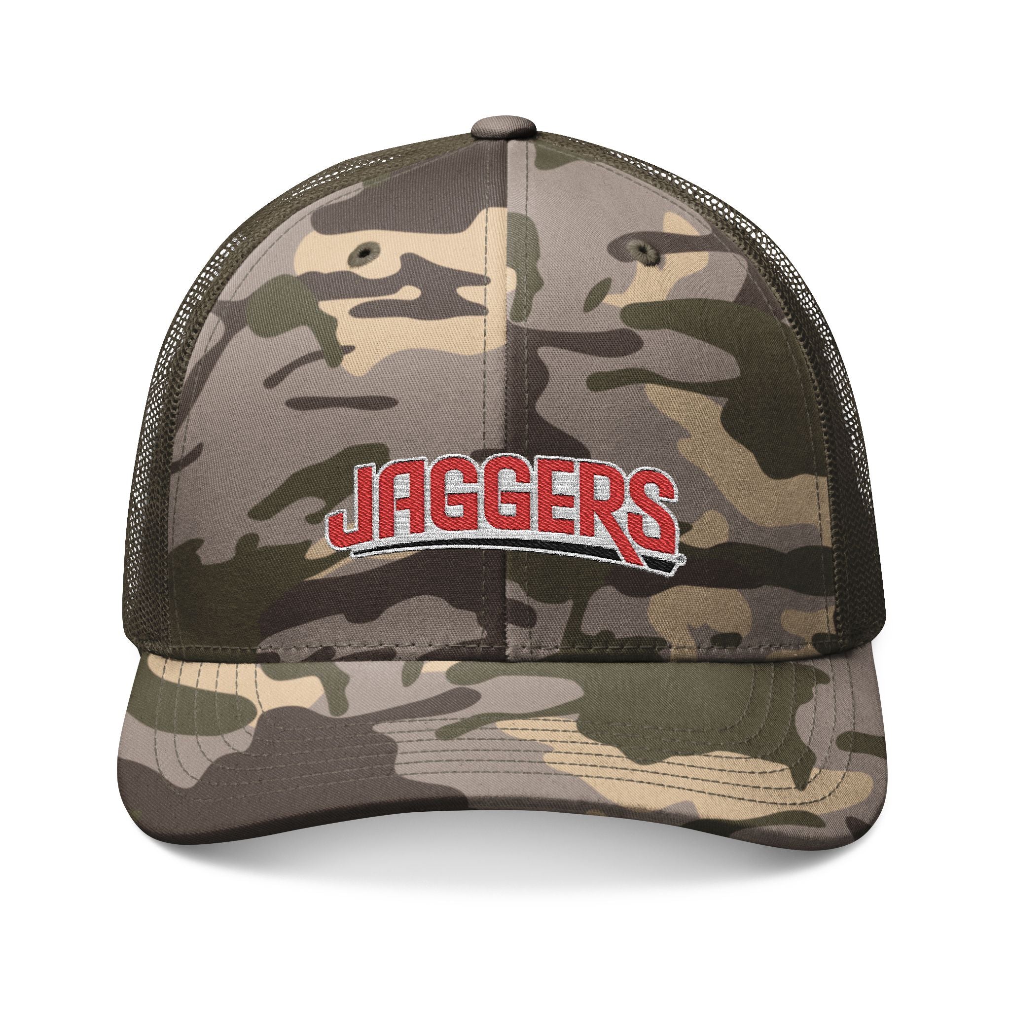 Jaggers OTTO CAP® Camouflage 6 Panel Low Profile Mesh Back Trucker Hat