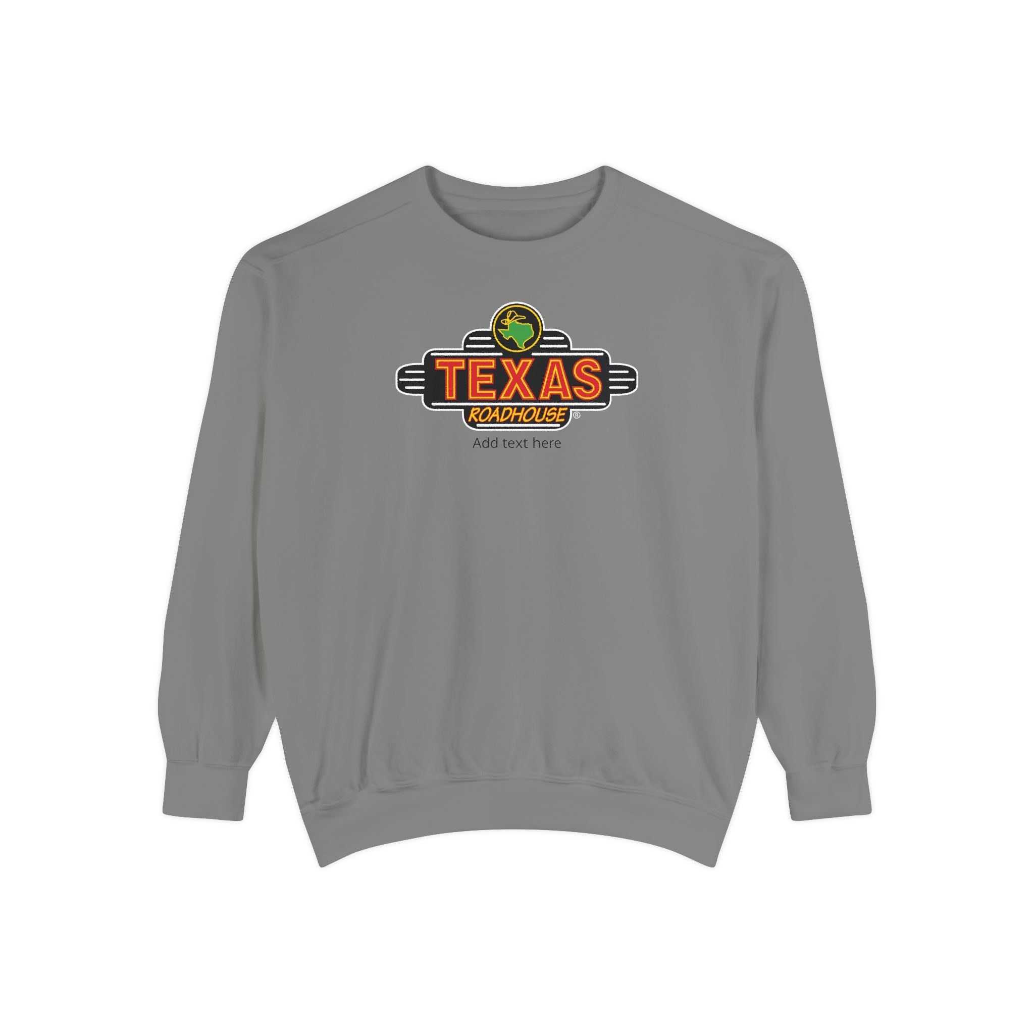 Texas Roadhouse Comfort Colors Unisex Garment-Dyed Crewneck Sweatshirt