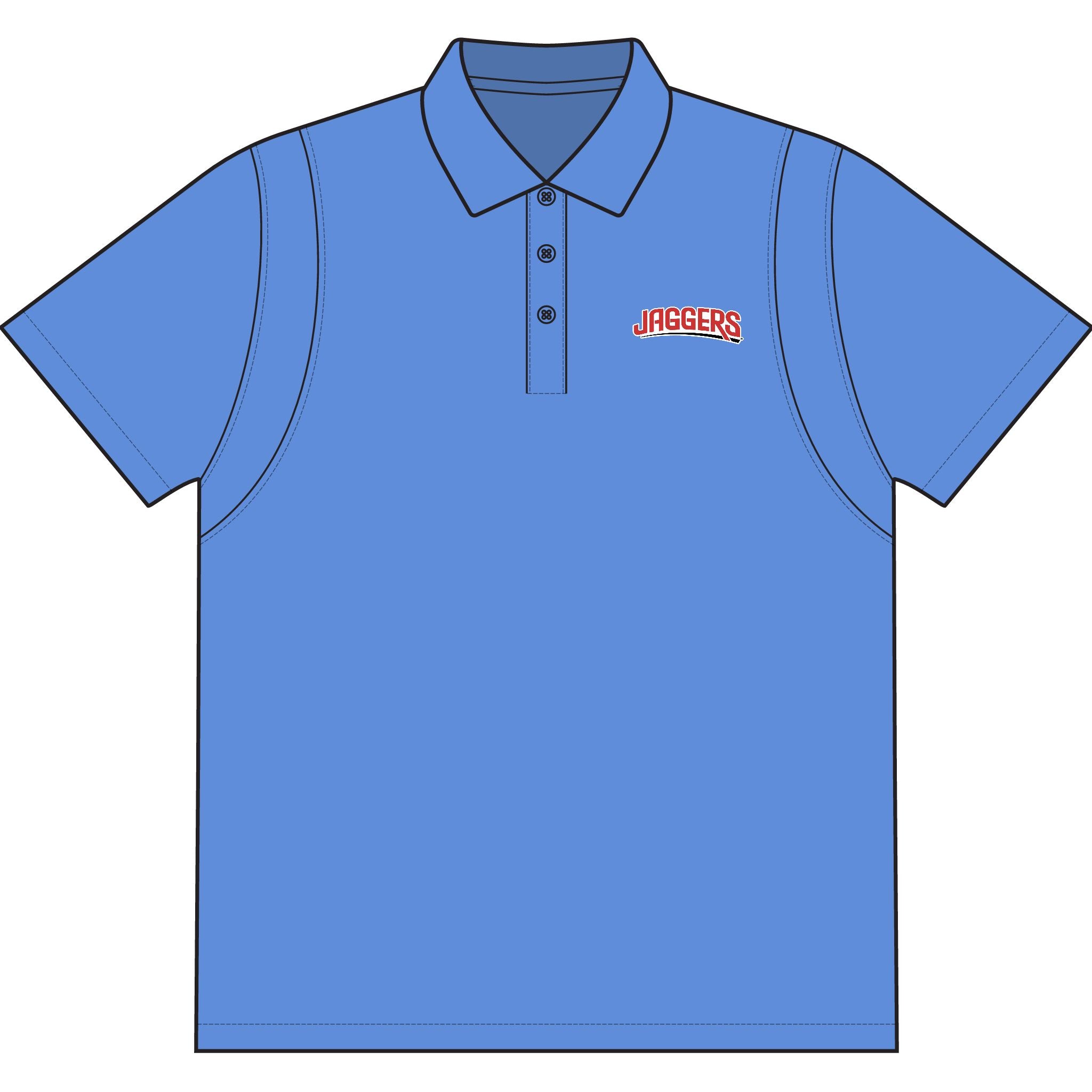 Jaggers Men's Sport-Tek Micropique Sport-Wick Polo