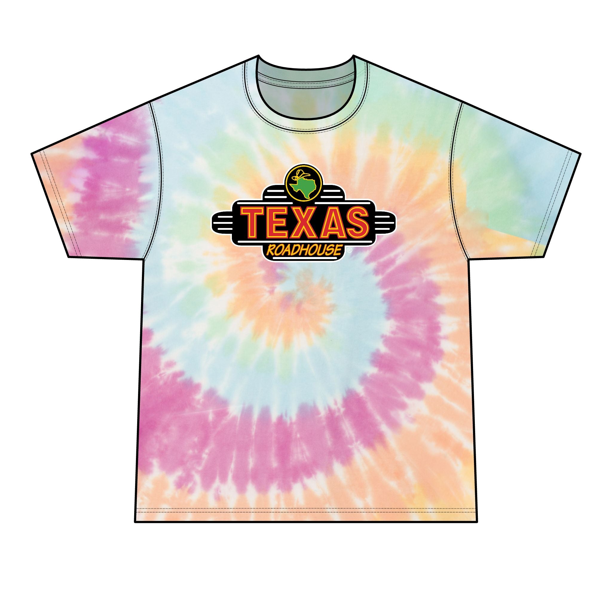 Texas Roadhouse Tie-Dye T-Shirt