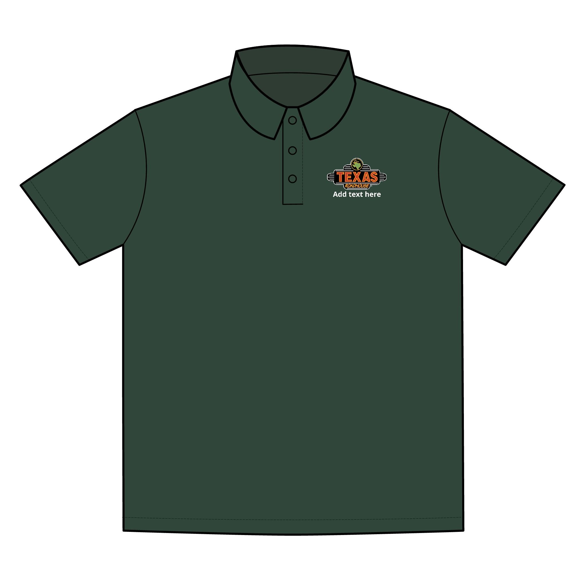 Texas Roadhouse SportTek PosiCharge Competitor™ Polo